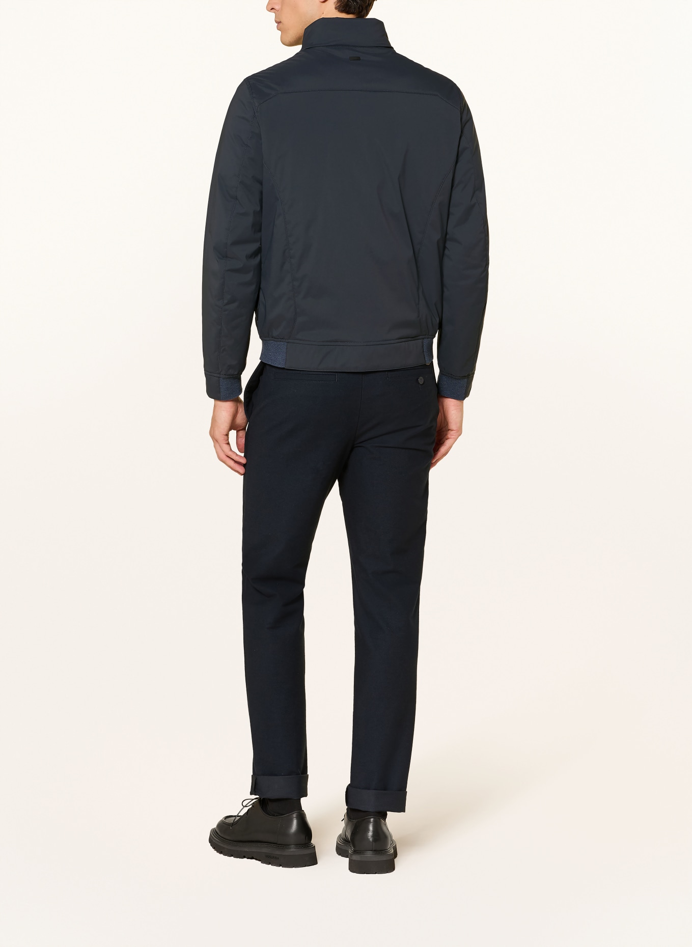 bugatti Blouson mit DUPONT™ SORONA®-Isolierung im Materialmix: DUNKELBLAU