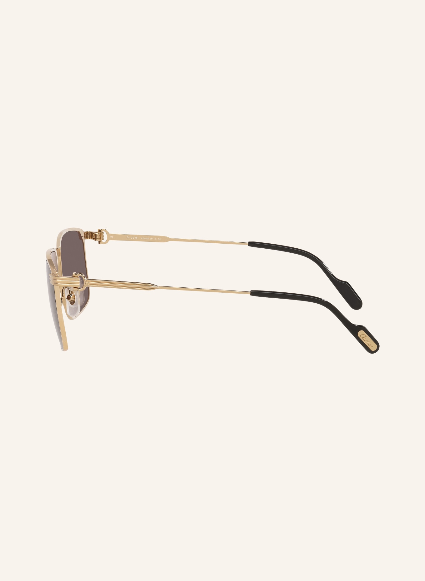Cartier Sonnenbrille CT0534S: GOLD/ GRAU
