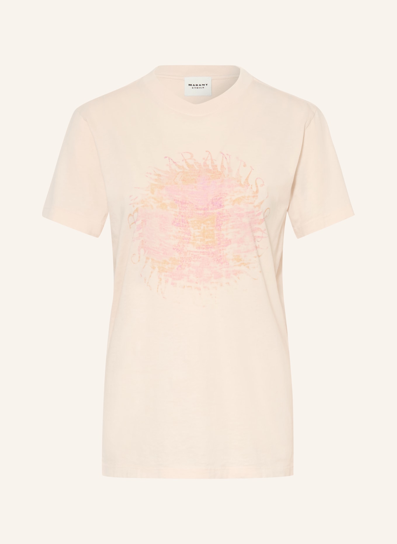MARANT ÉTOILE ZOELINE T-shirt: CREAM
