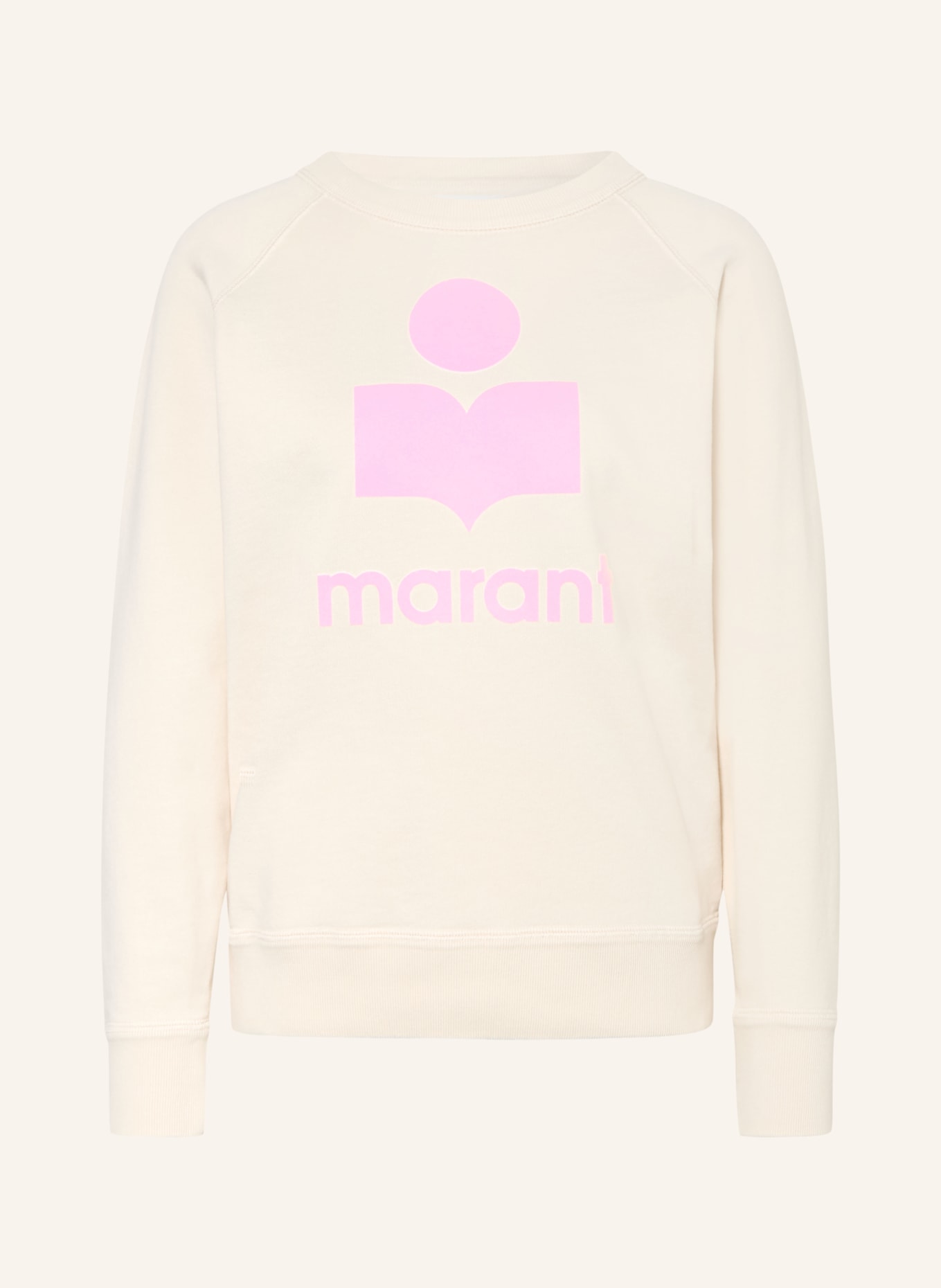 MARANT ÉTOILE Mikina MILLYNY: REŽNÁ / RŮŽOVÁ