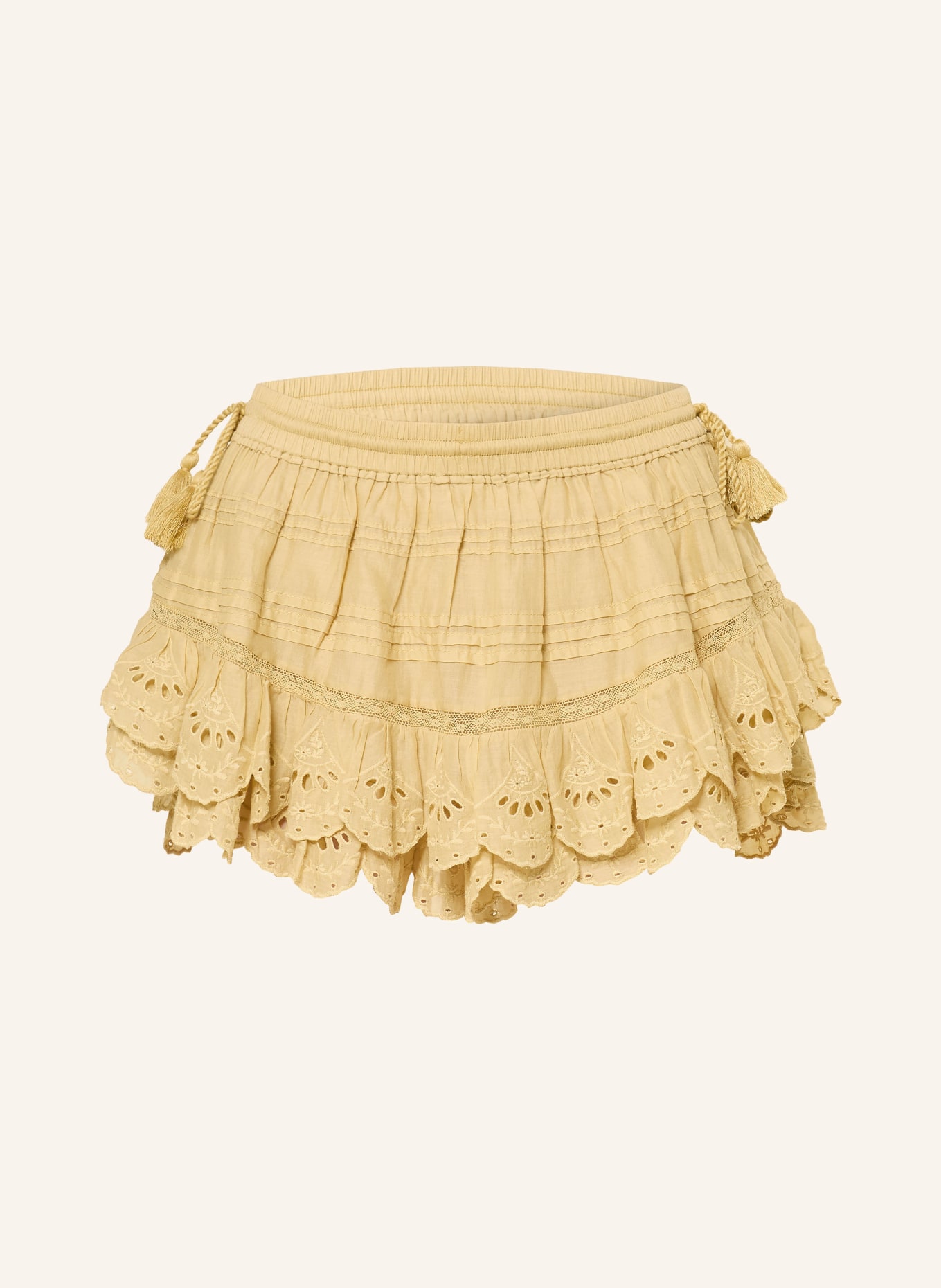 MARANT ÉTOILE Sukně PURIA: ŽLUTÁ