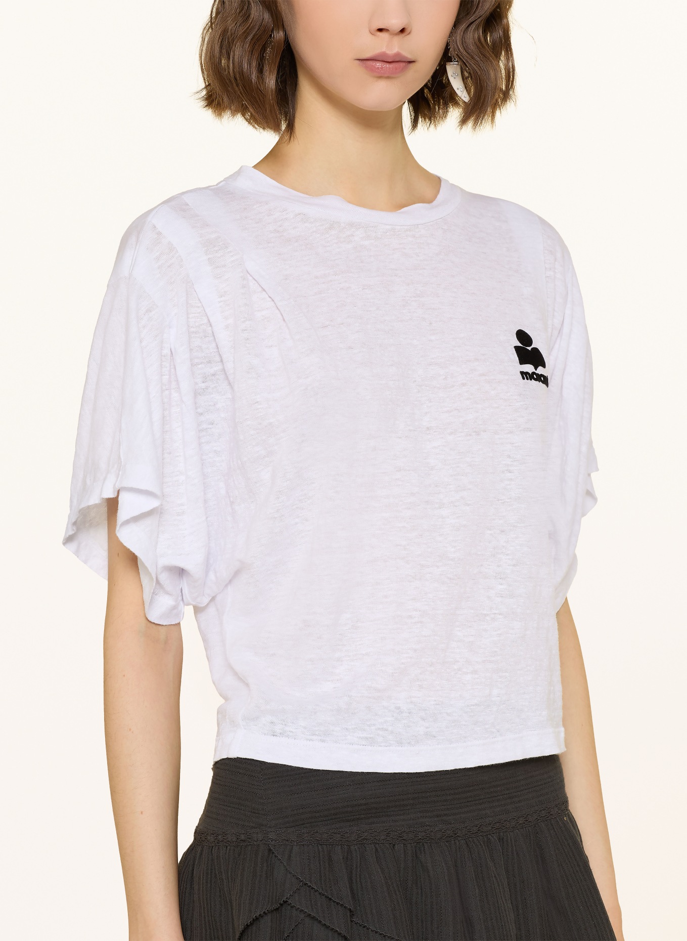 MARANT ÉTOILE KYANZAE T-shirt: WHITE
