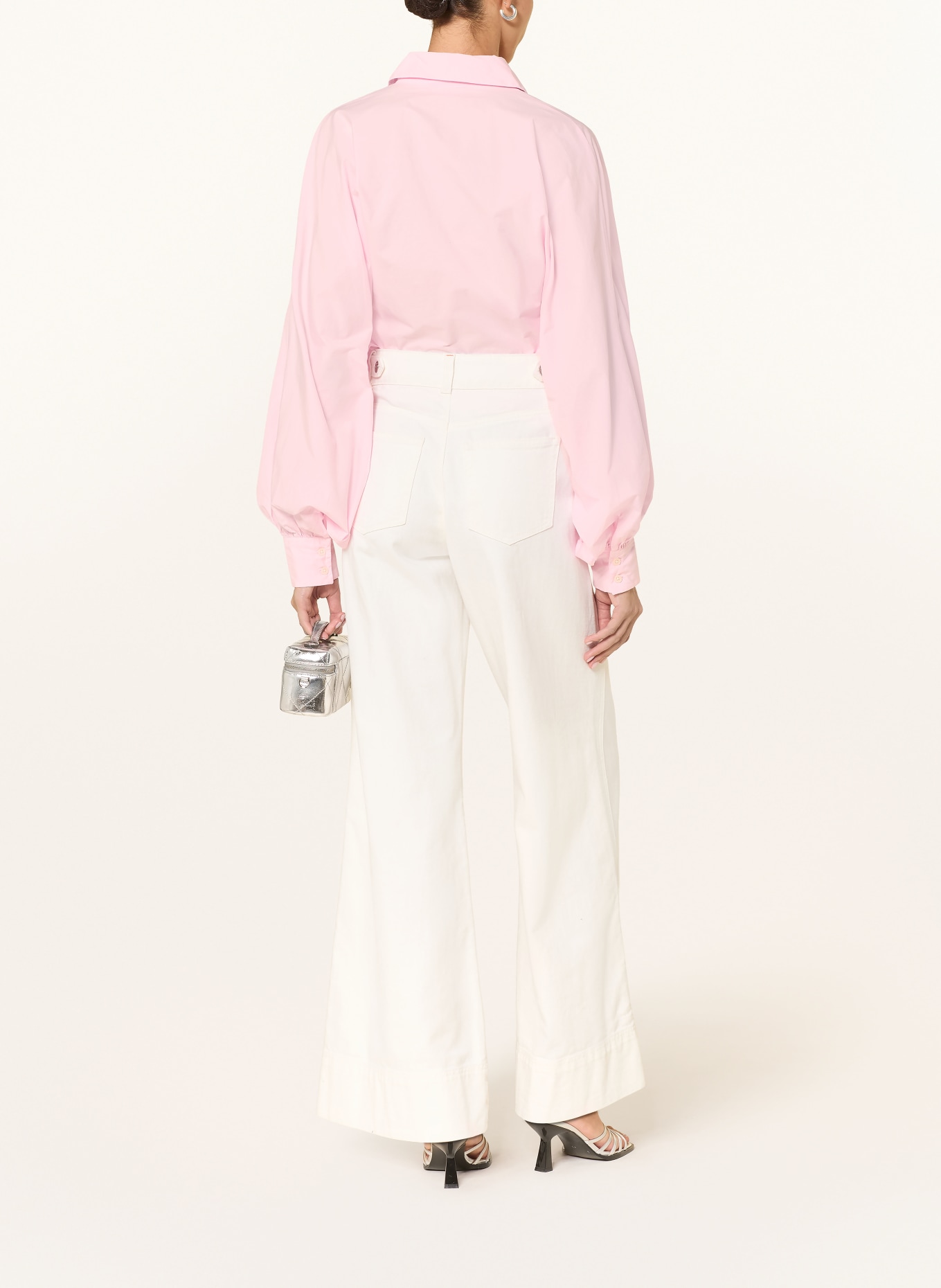 SoSUE Košilová halenka ANTONIA: SVĚTLE RŮŽOVÁ