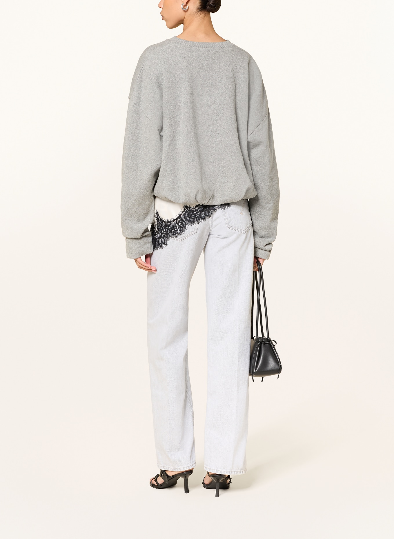 Dondup Wide Leg Jeans JACKLYN: 900 HELLGRAU