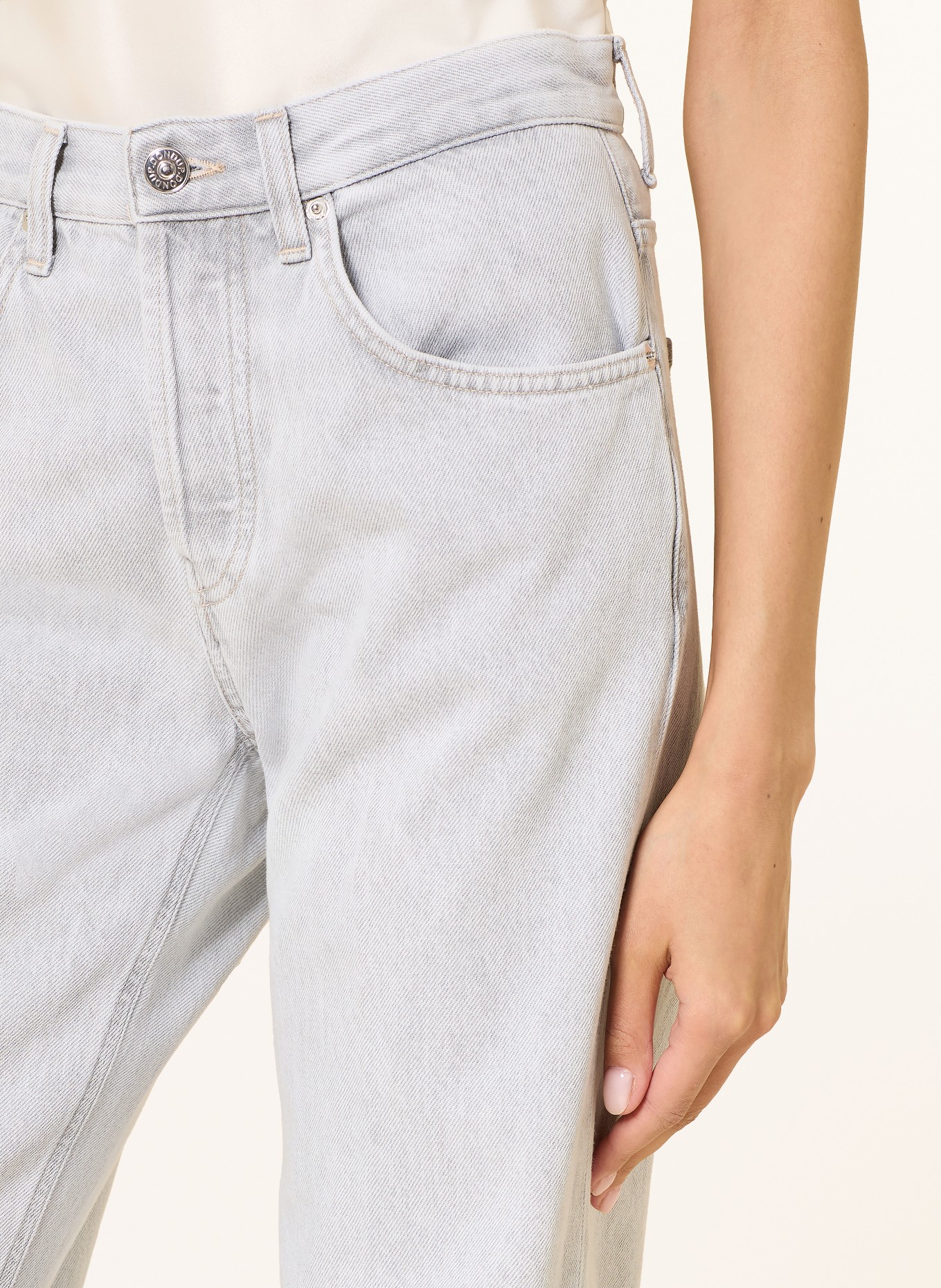 Dondup Wide Leg Jeans JACKLYN: 900 HELLGRAU