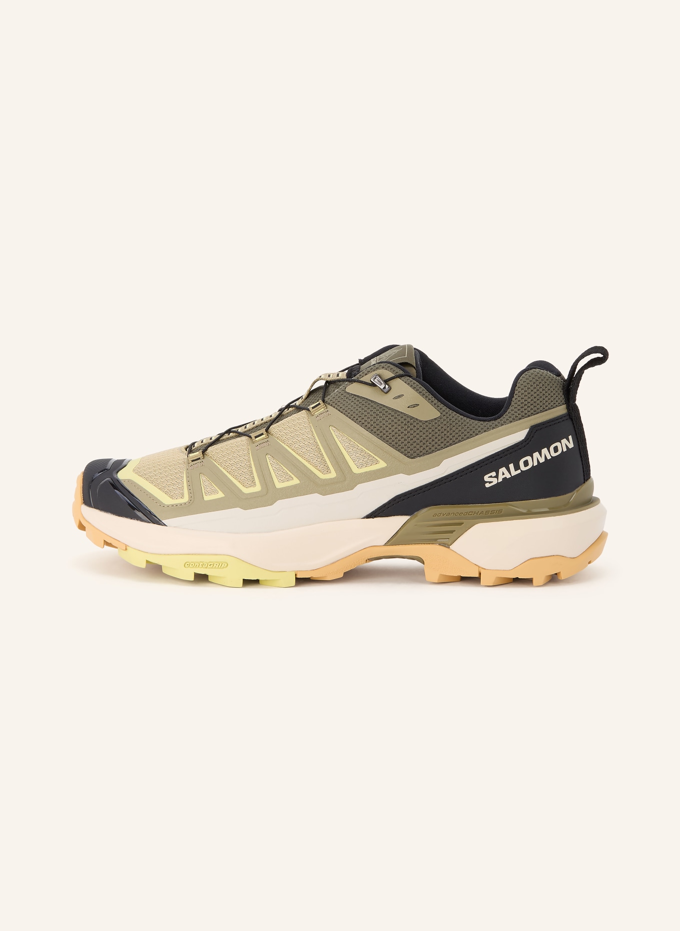 SALOMON Wanderschuhe X ULTRA 360 EDGE: KHAKI / BEIGE / OLIV
