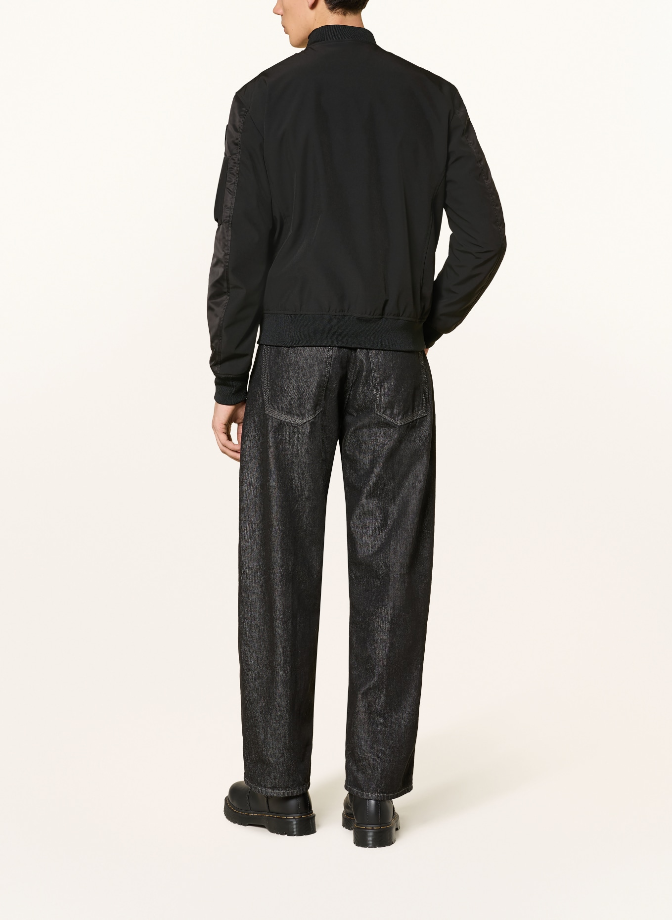 Blauer Blouson ROCKY: SCHWARZ