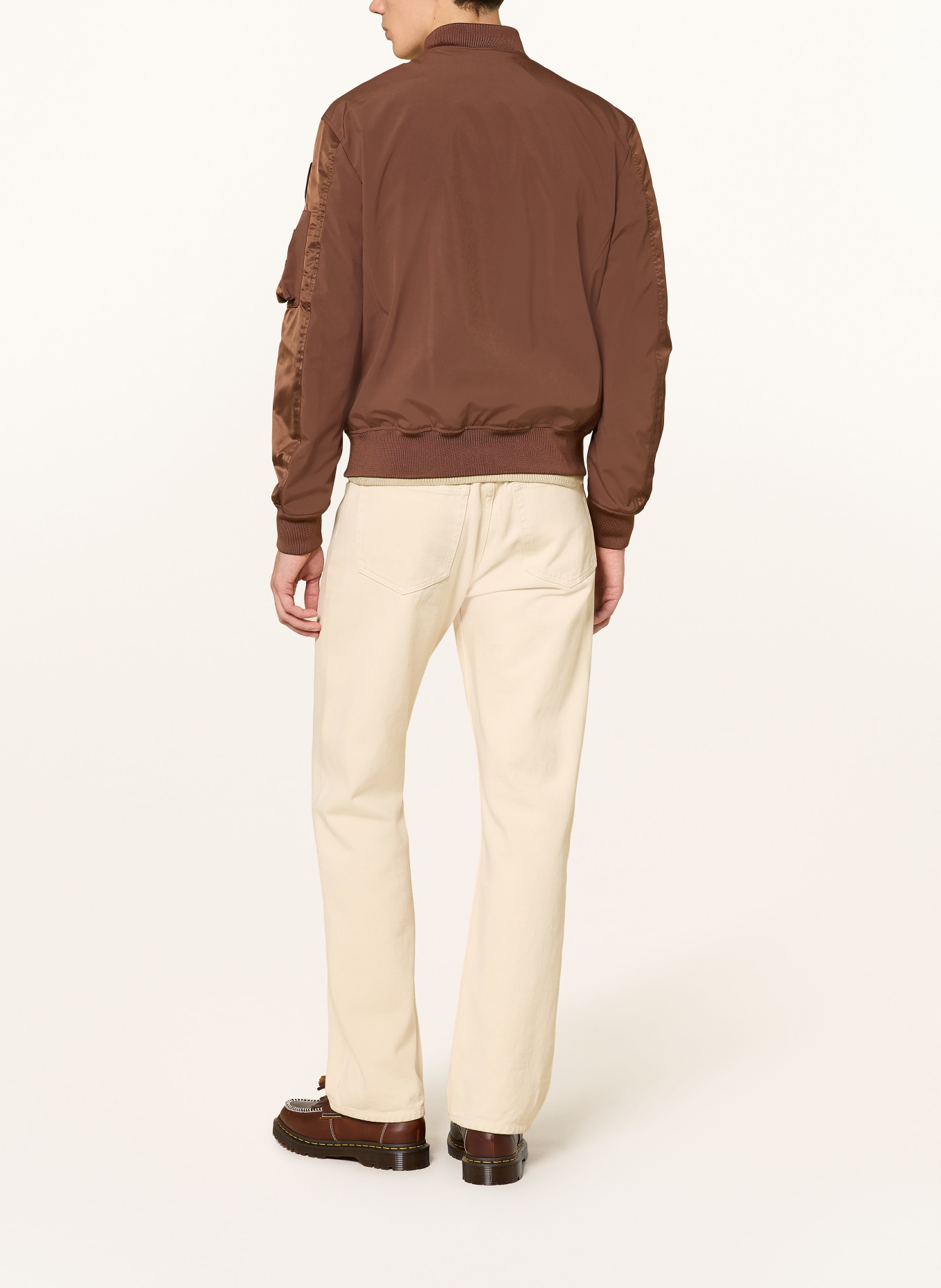 Blauer Blouson ROCKY: BRAUN