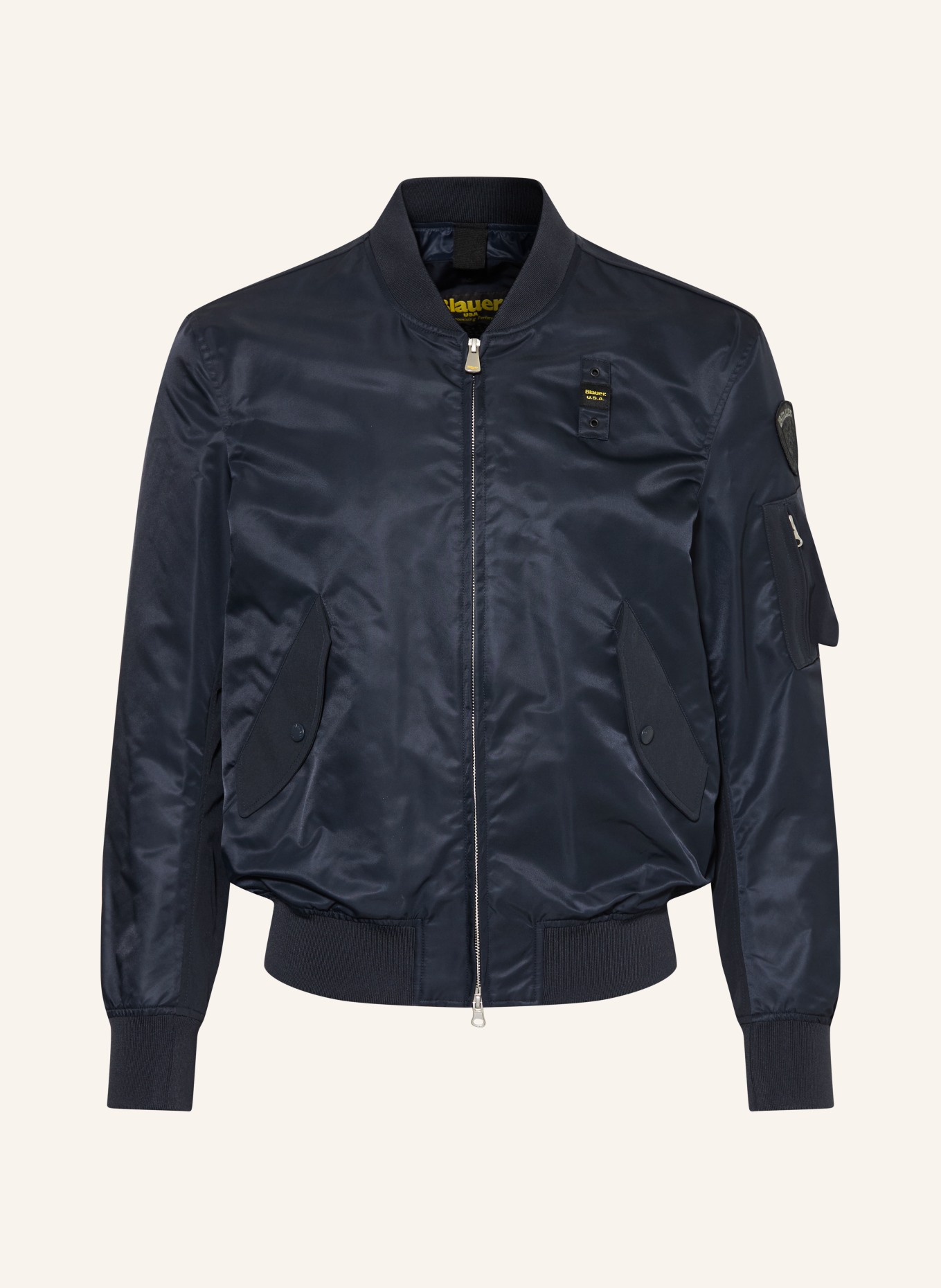 Blauer Blouson ROCKY: DUNKELBLAU