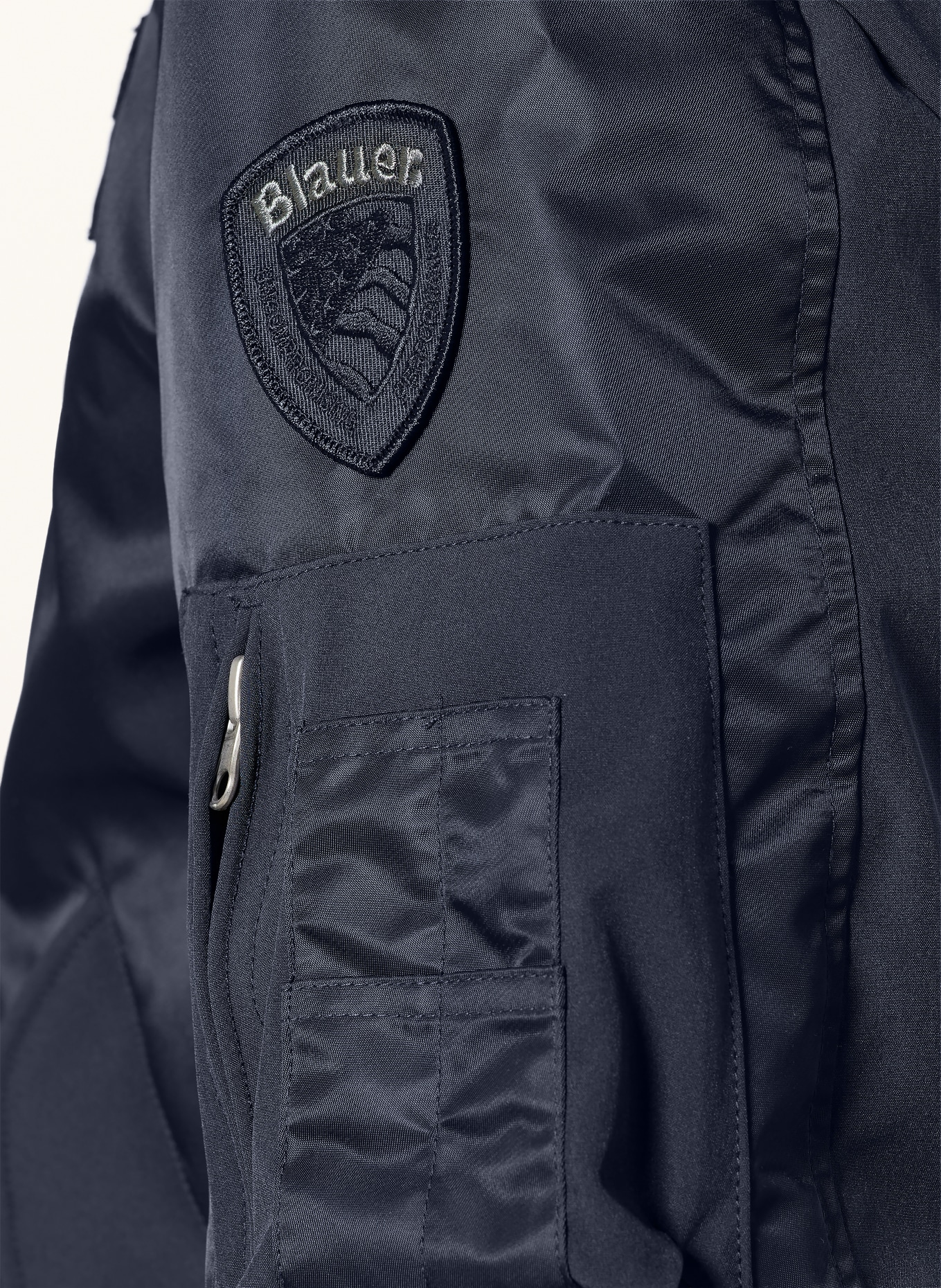 Blauer Blouson ROCKY: DUNKELBLAU