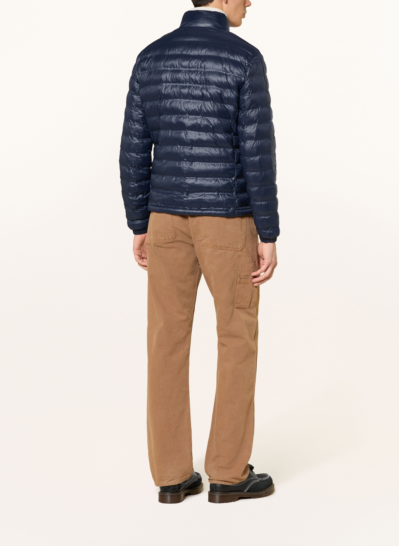 Blauer Steppjacke SEWALL: DUNKELBLAU