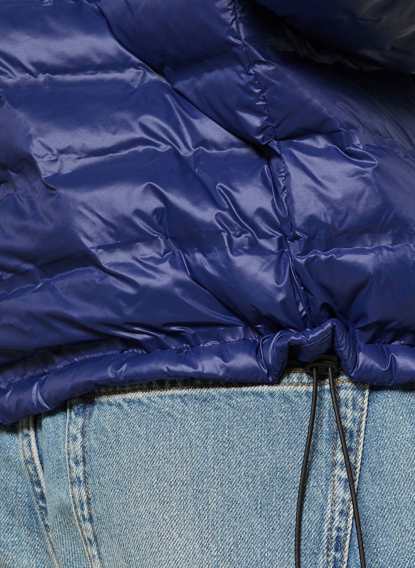 Blauer Steppjacke CHARLES: BLAU