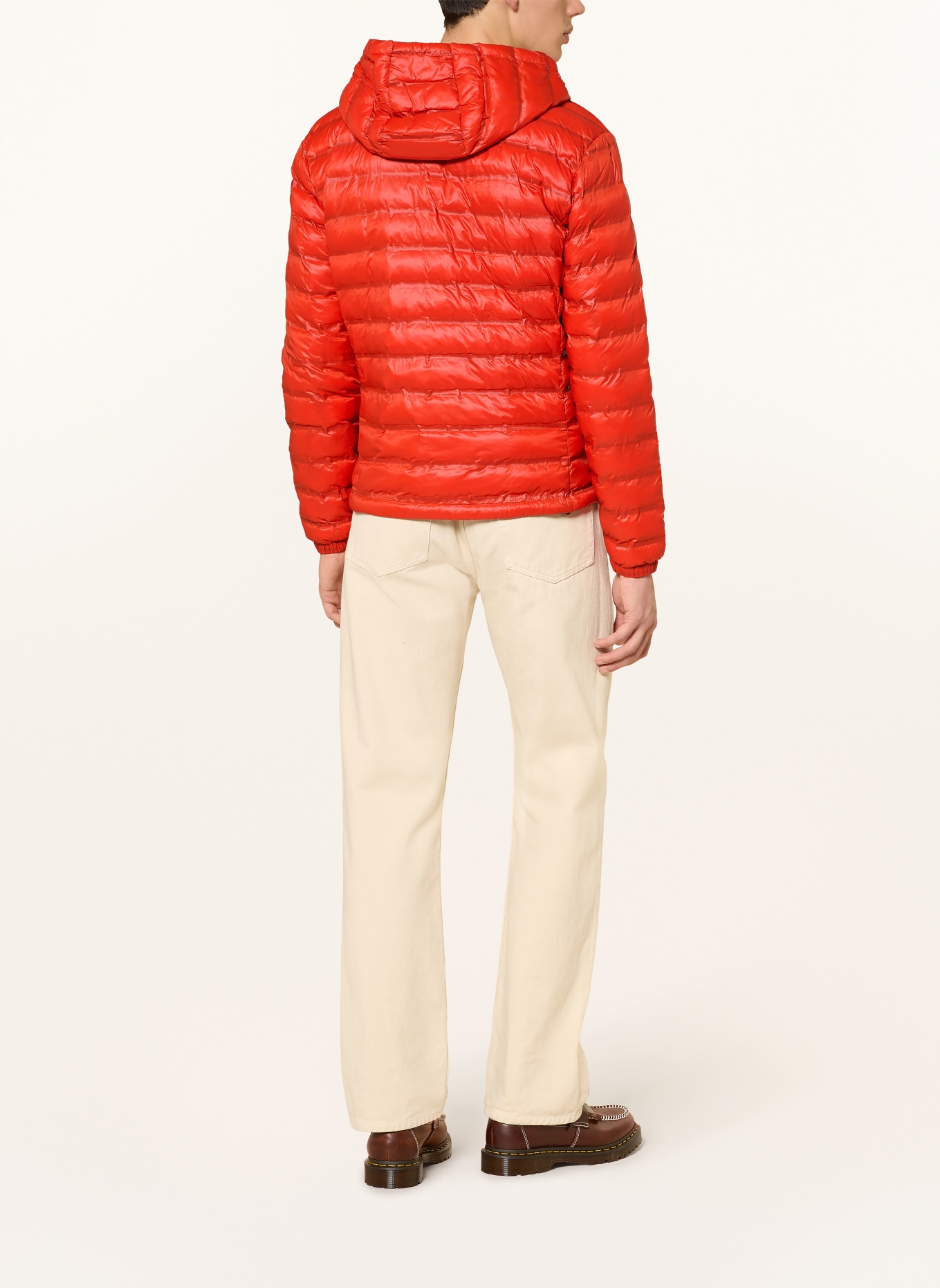 Blauer Steppjacke CHARLES: ORANGE