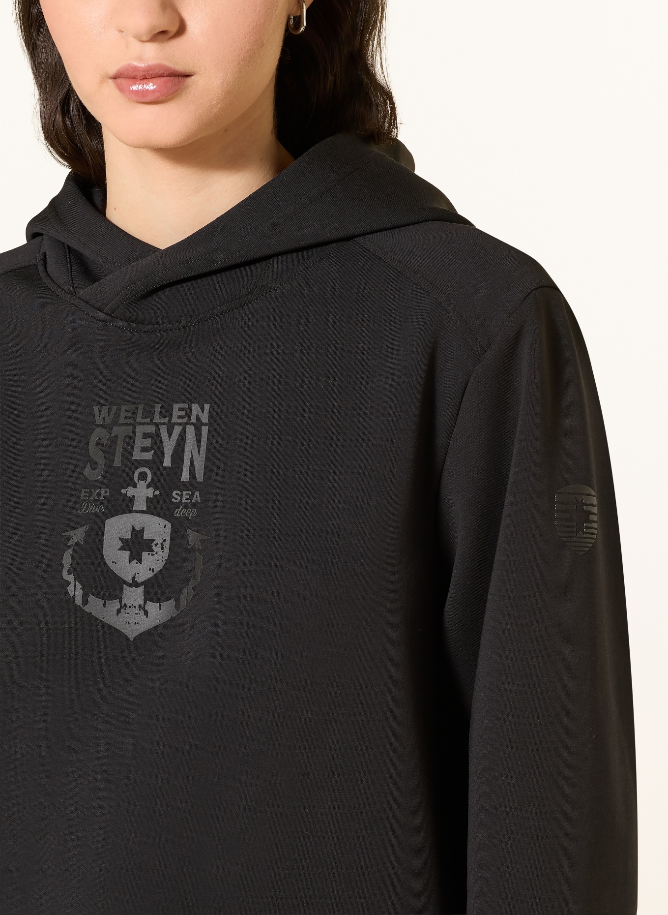 WELLENSTEYN Hoodie PARCOUR HOODIE LADY: BLACK