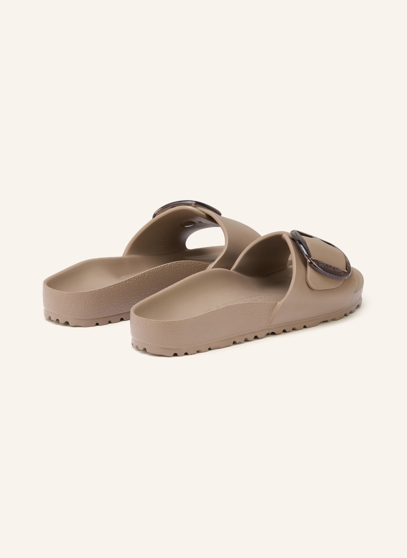 BIRKENSTOCK Klapki MADRID BIG BUCKLE EVA: SZAROBRĄZOWY
