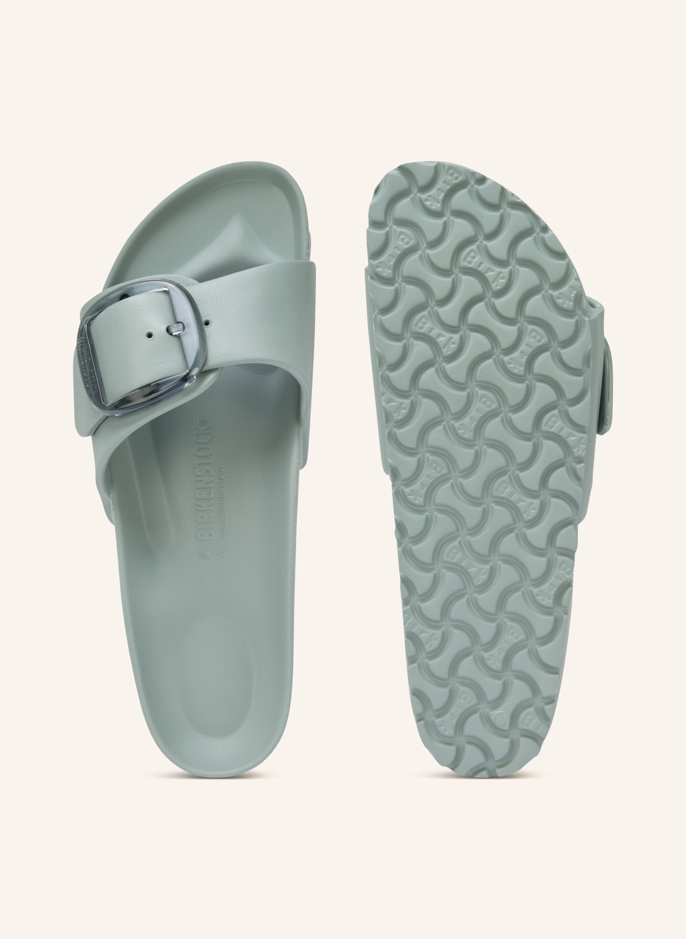 BIRKENSTOCK Pantoletten MADRID BIG BUCKLE EVA: PETROL