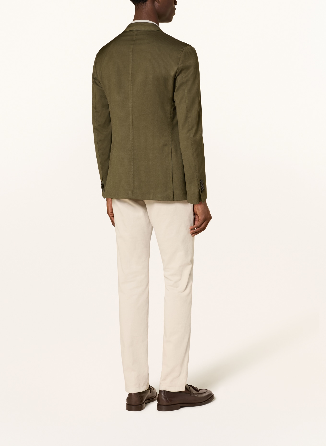 BOGLIOLI Extra slim fit jacket: OLIVE