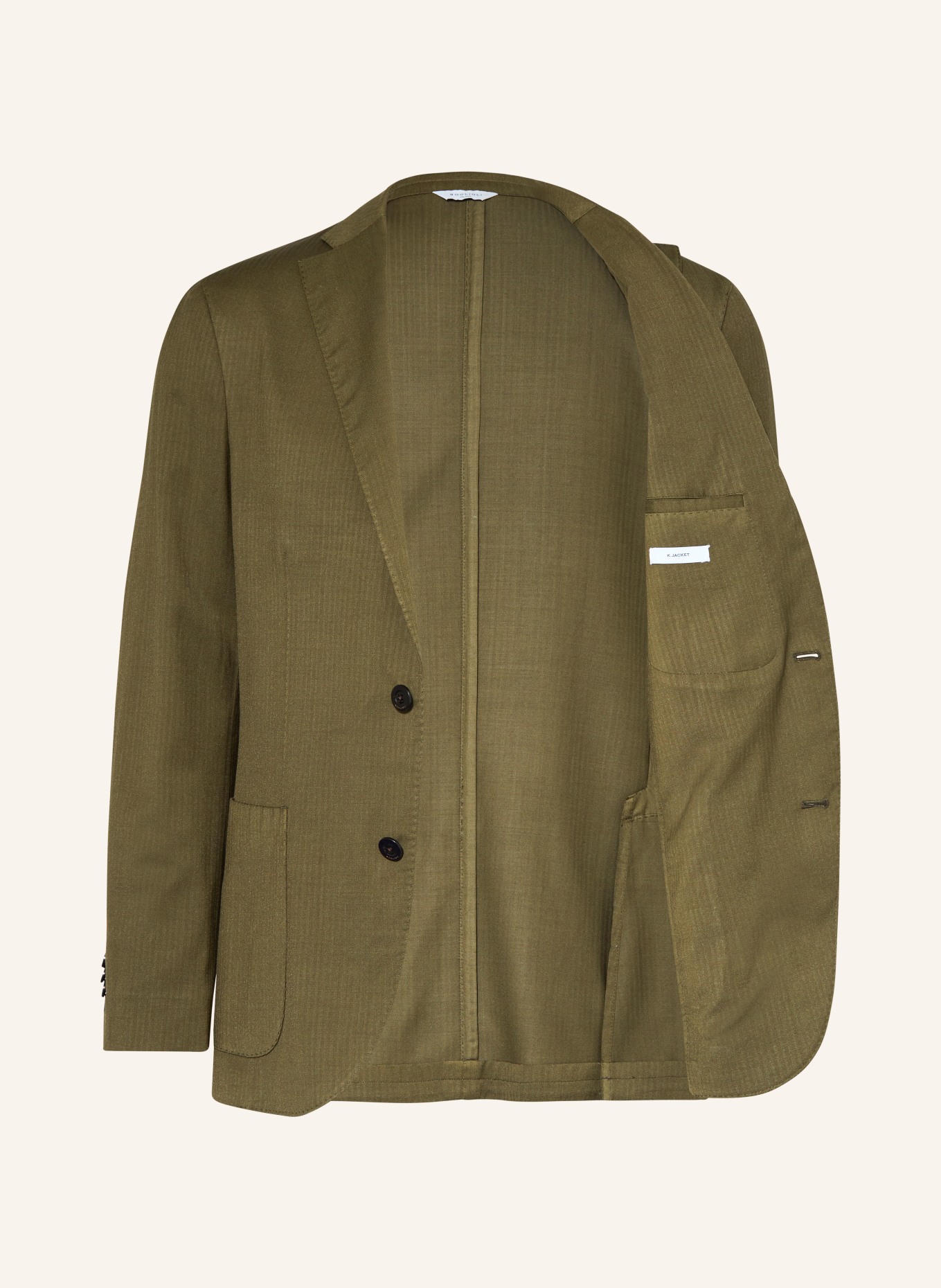 BOGLIOLI Extra slim fit jacket: OLIVE