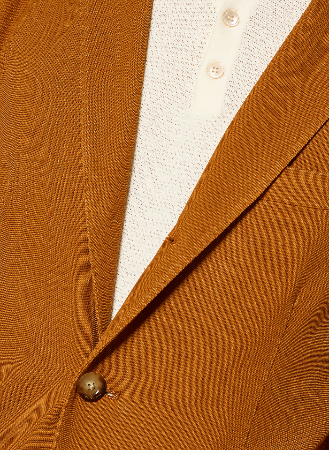 BOGLIOLI Sakko Extra Slim Fit: DUNKELORANGE