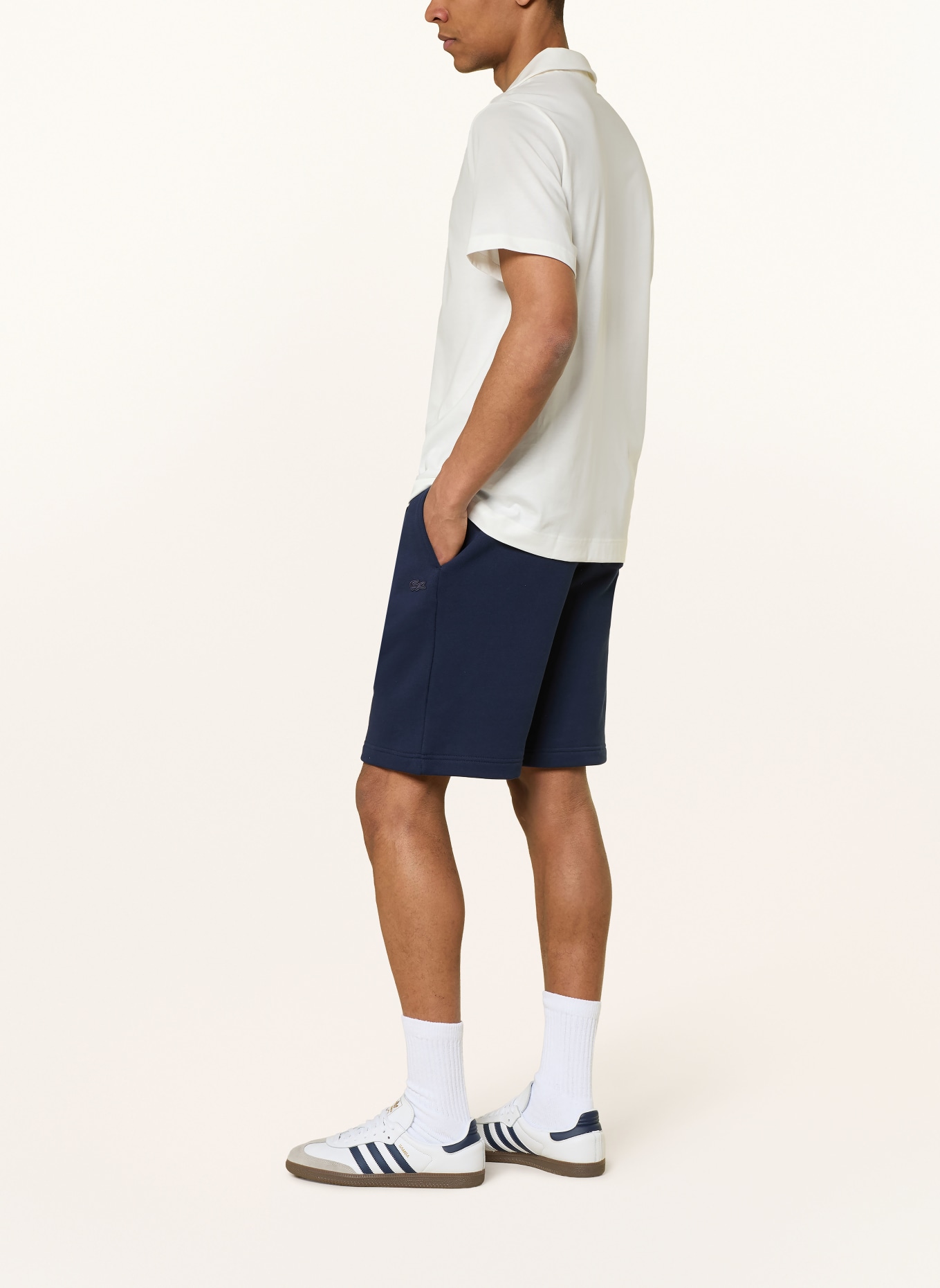 LACOSTE Sweatshorts: DUNKELBLAU