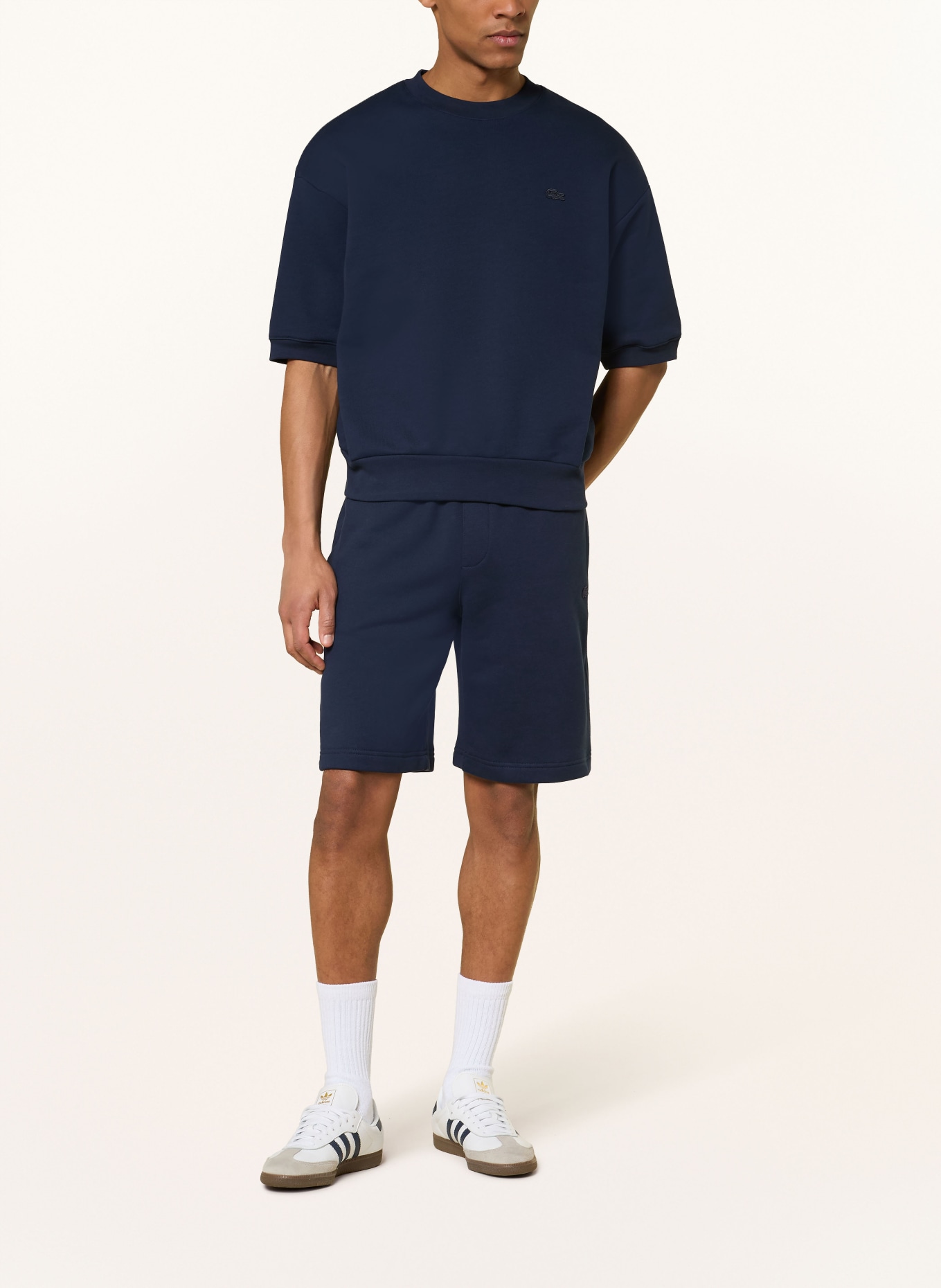 LACOSTE Sweatshirt: DUNKELBLAU