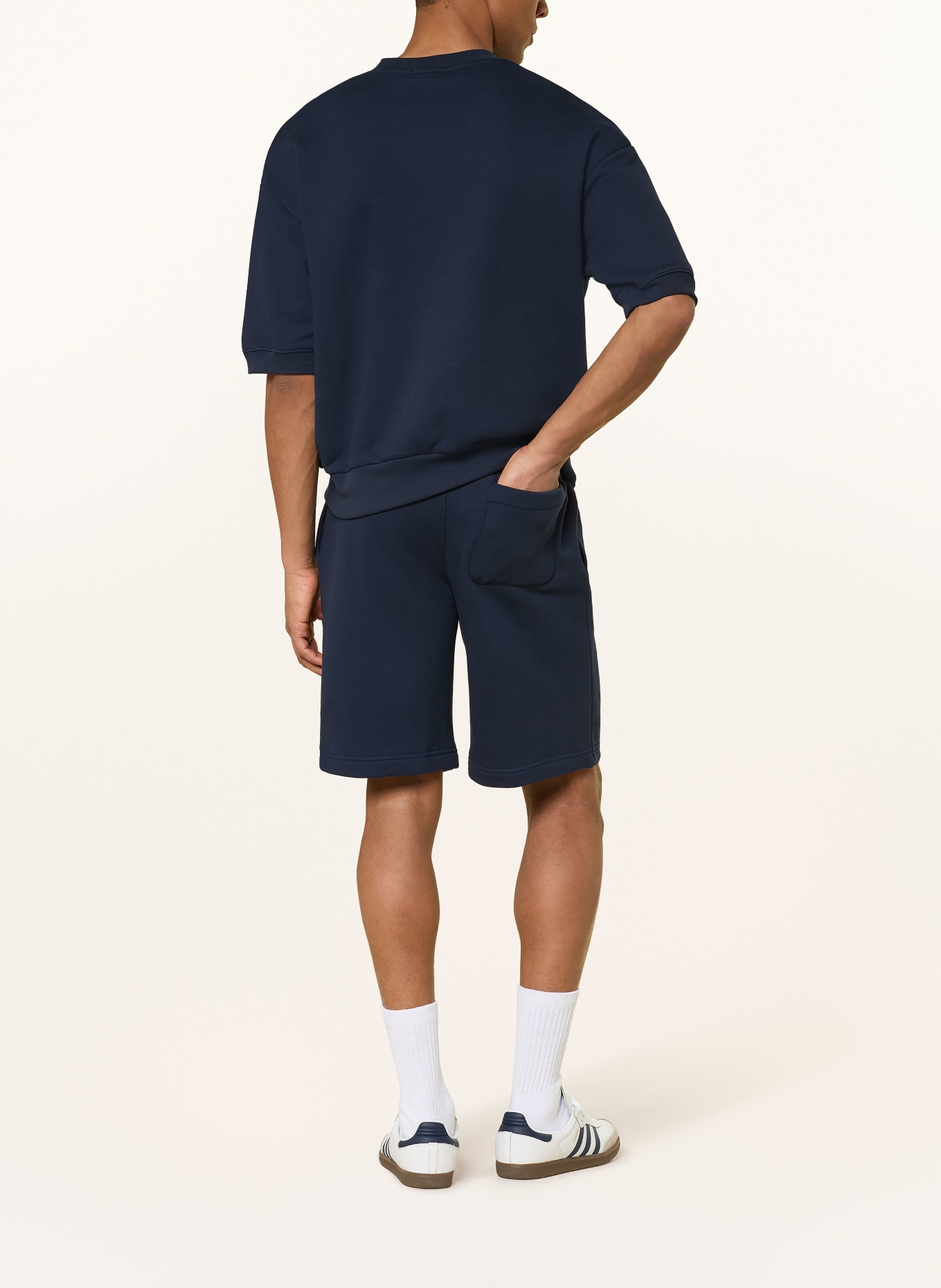 LACOSTE Sweatshirt: DUNKELBLAU