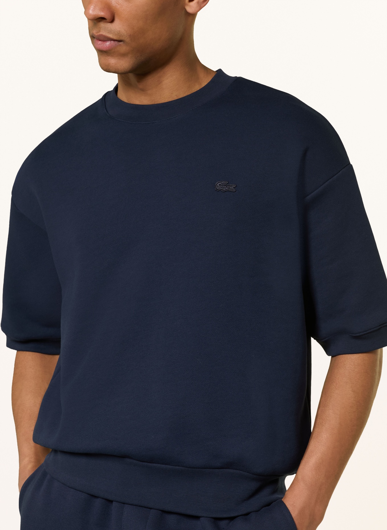 LACOSTE Sweatshirt: DUNKELBLAU
