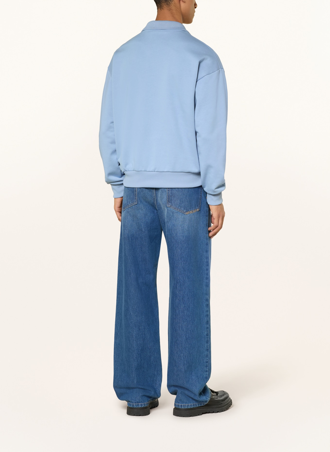 LACOSTE sweatshirt: LIGHT BLUE