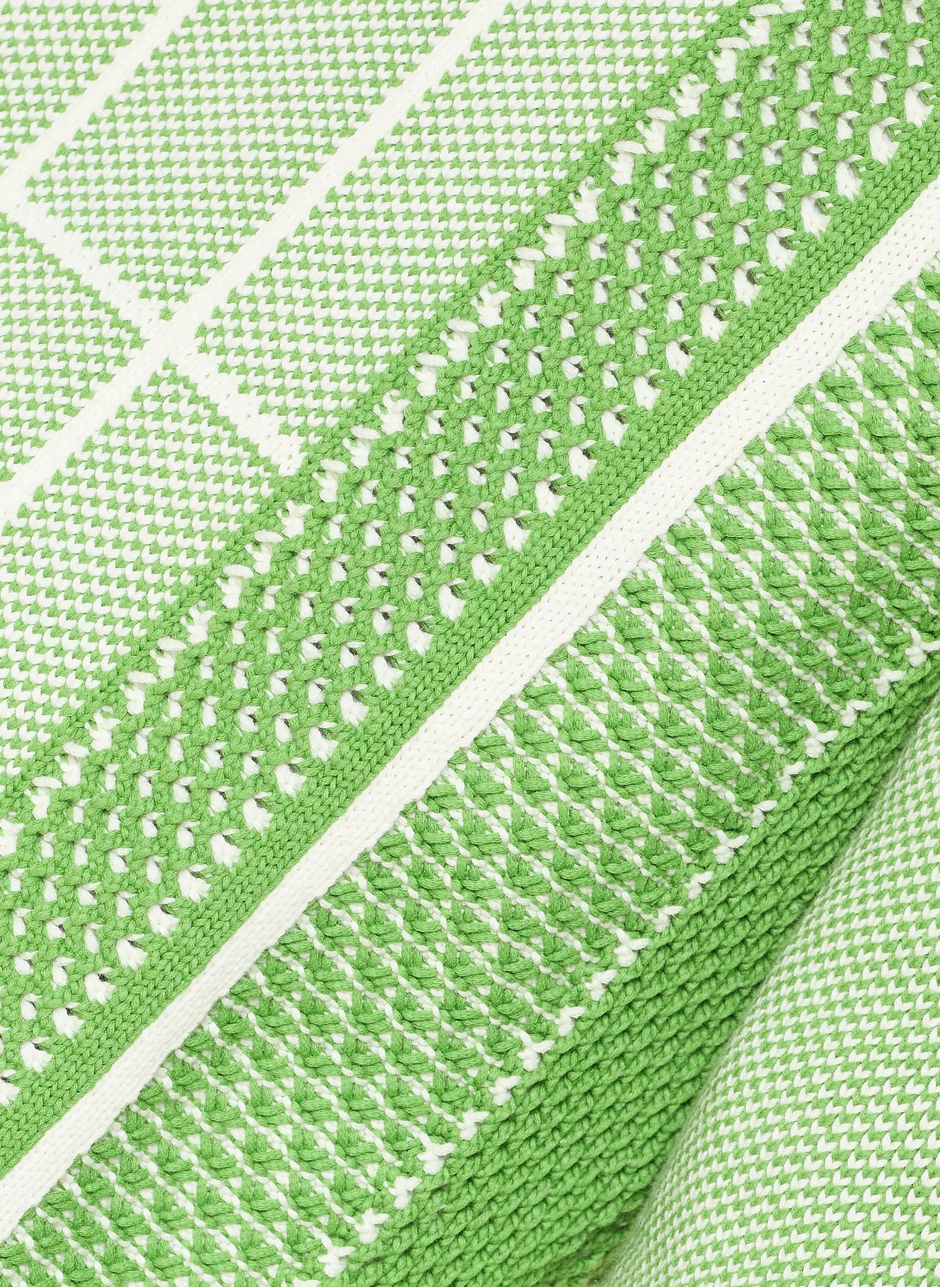 LACOSTE Pullover: GRÜN / WEISS