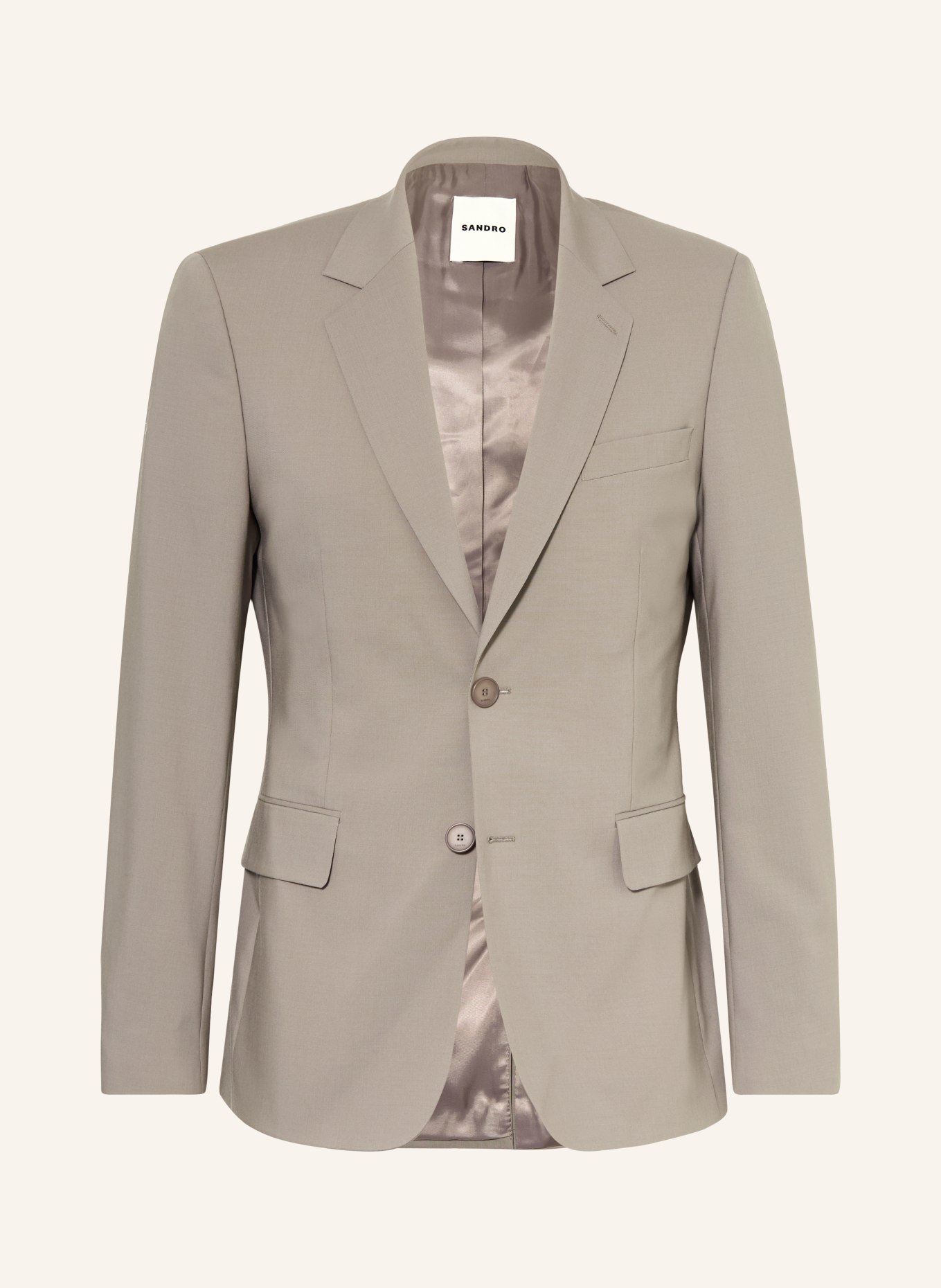 SANDRO Sakko Extra Slim Fit: B301 ALUMINUM