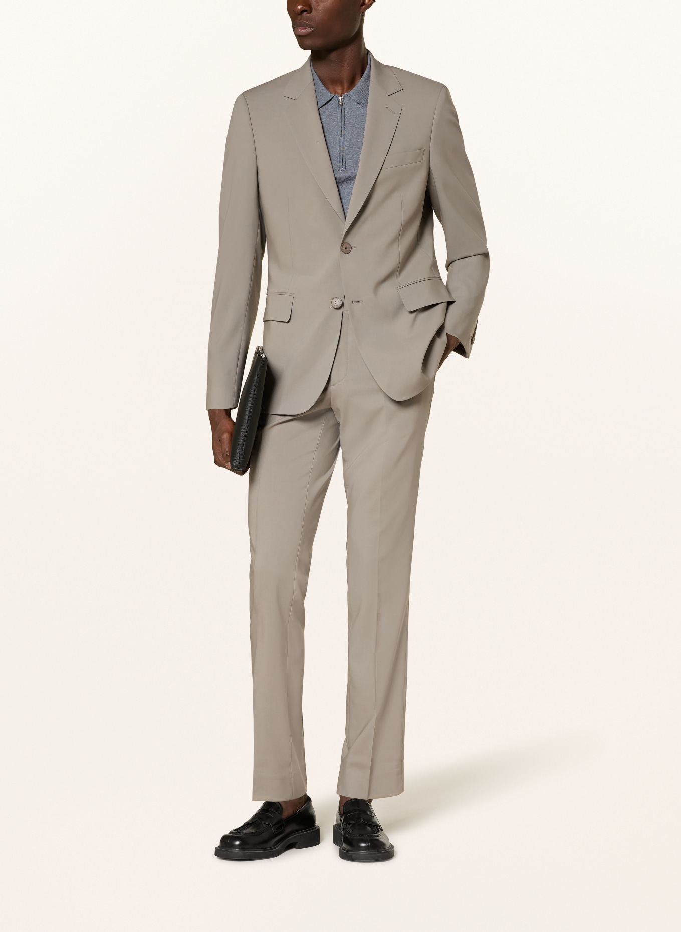 SANDRO Sakko Extra Slim Fit: B301 ALUMINUM