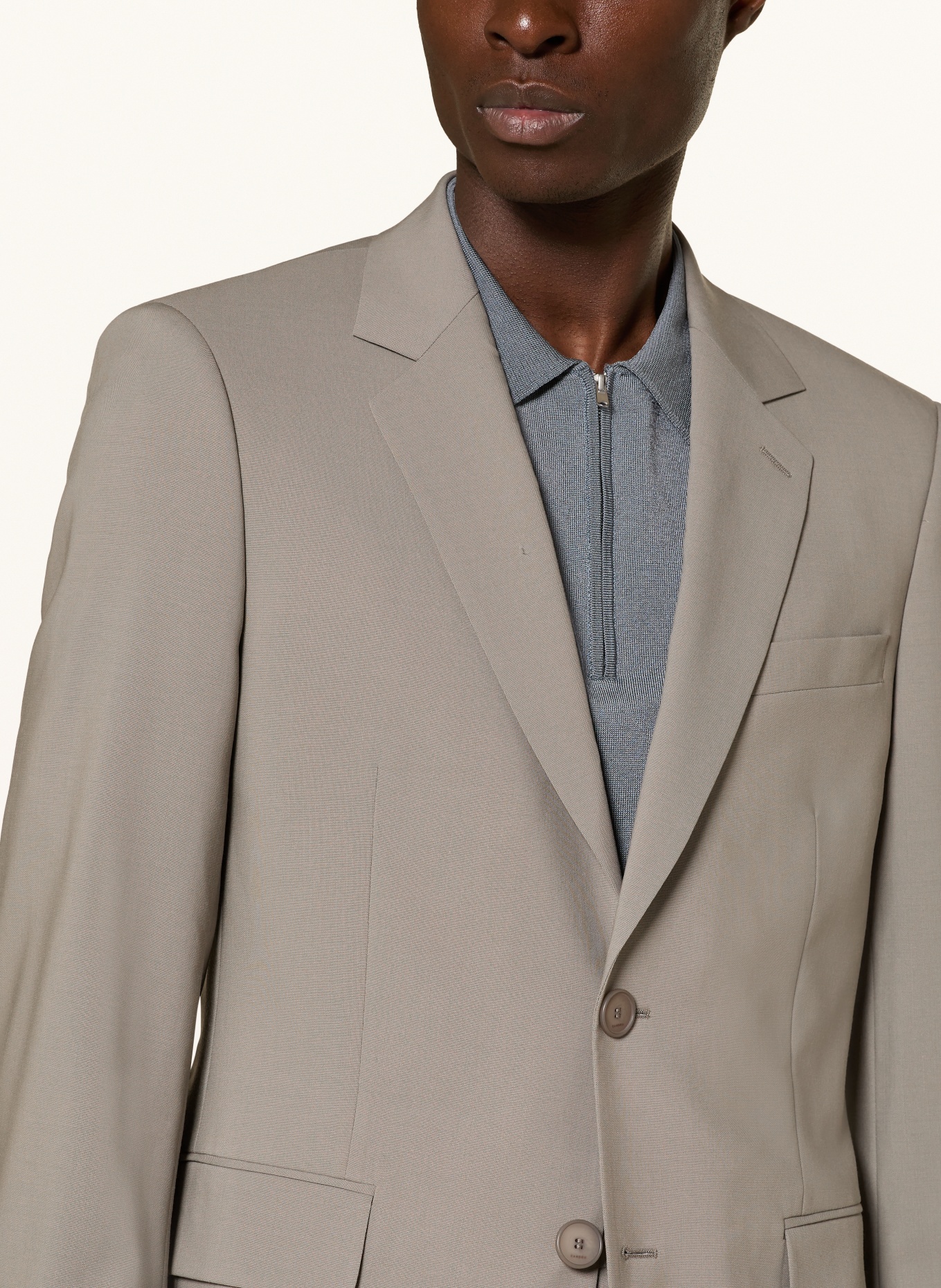 SANDRO Sakko Extra Slim Fit: B301 ALUMINUM