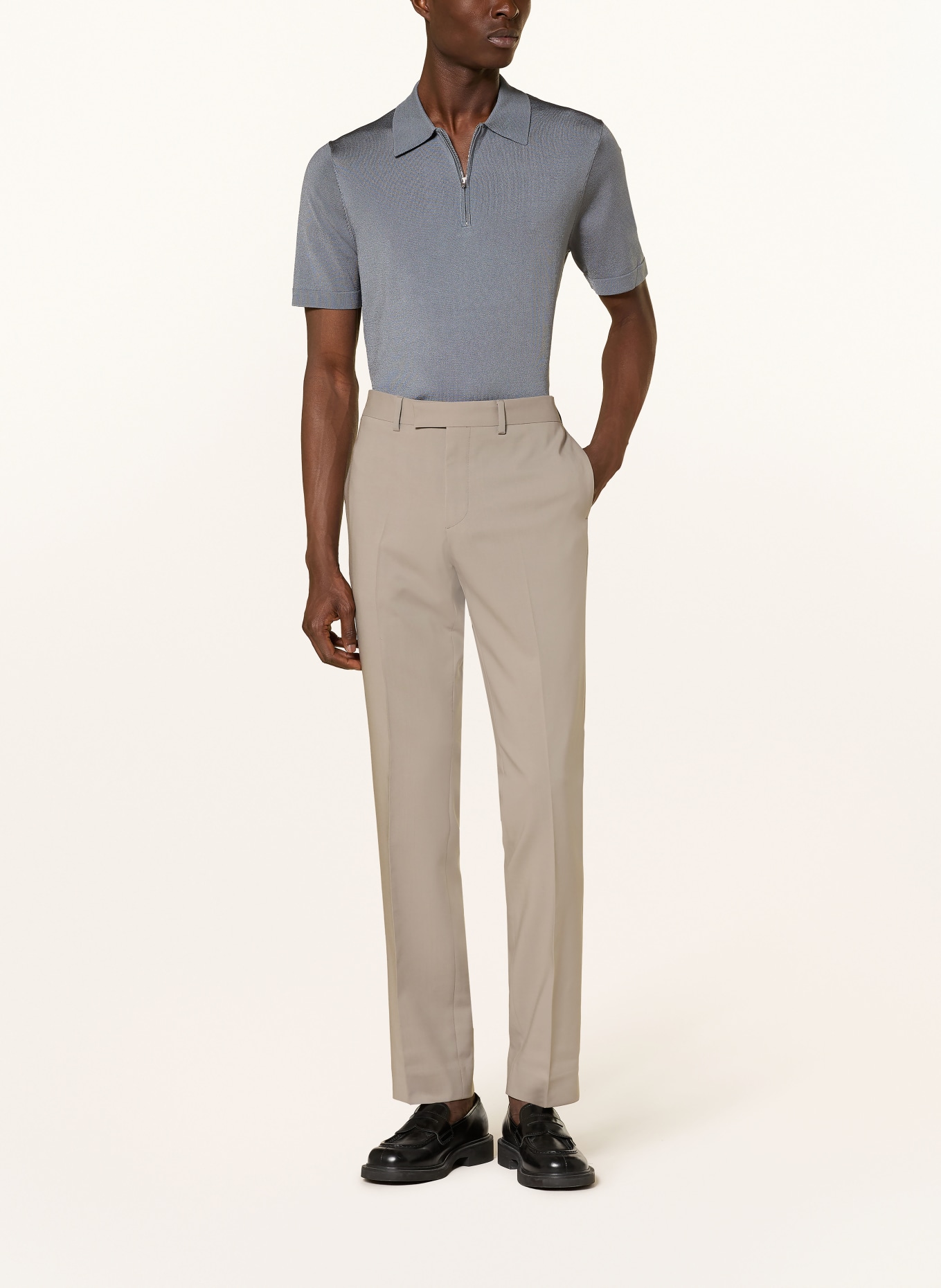 SANDRO Anzughose Regular Fit: B301 ALUMINUM