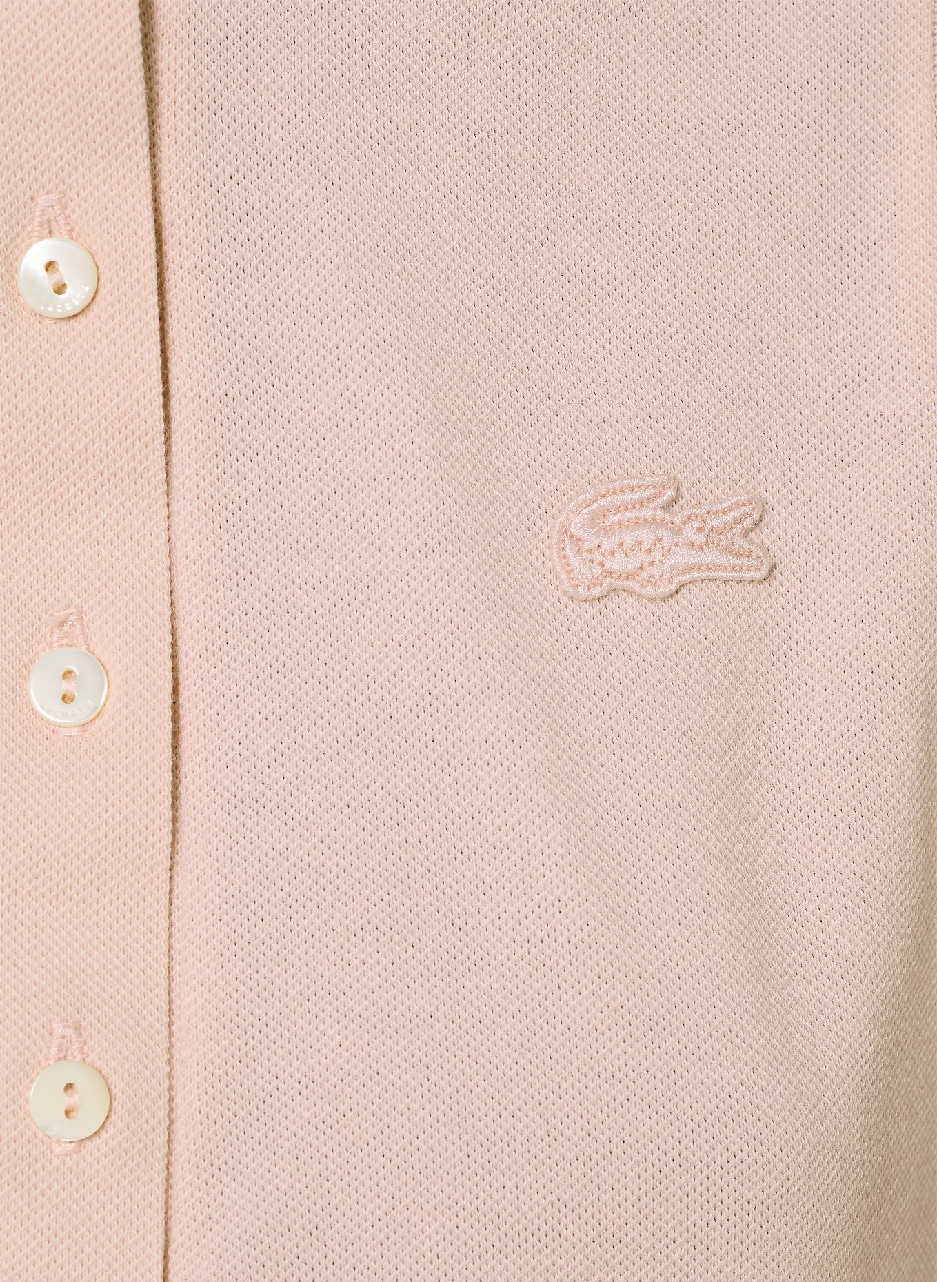 LACOSTE Piqué polokošile: SVĚTLE RŮŽOVÁ