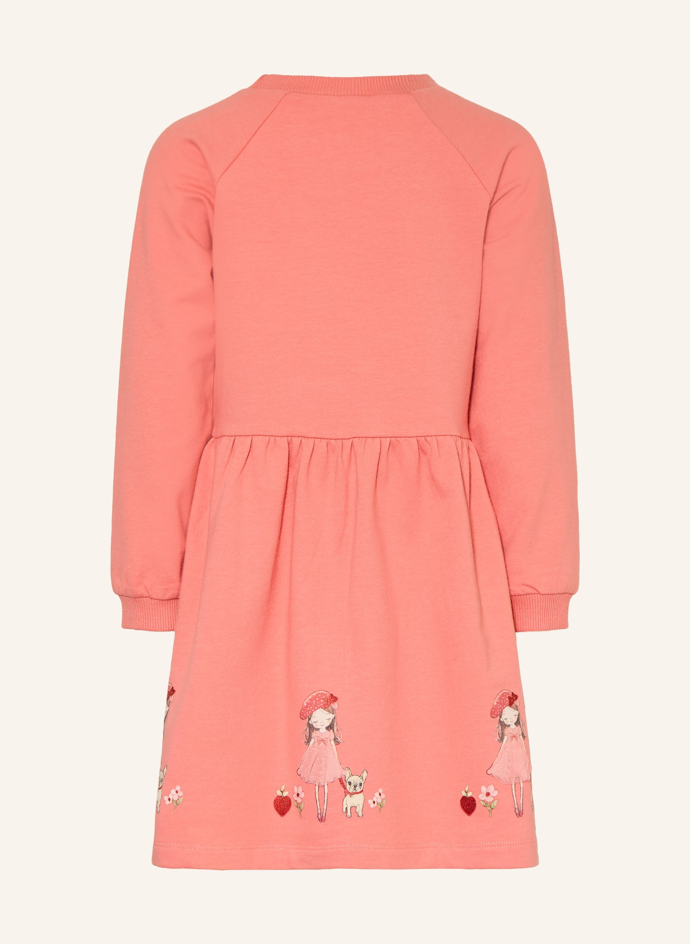 HUST and CLAIRE Sweatkleid HCDONNA: HELLROT