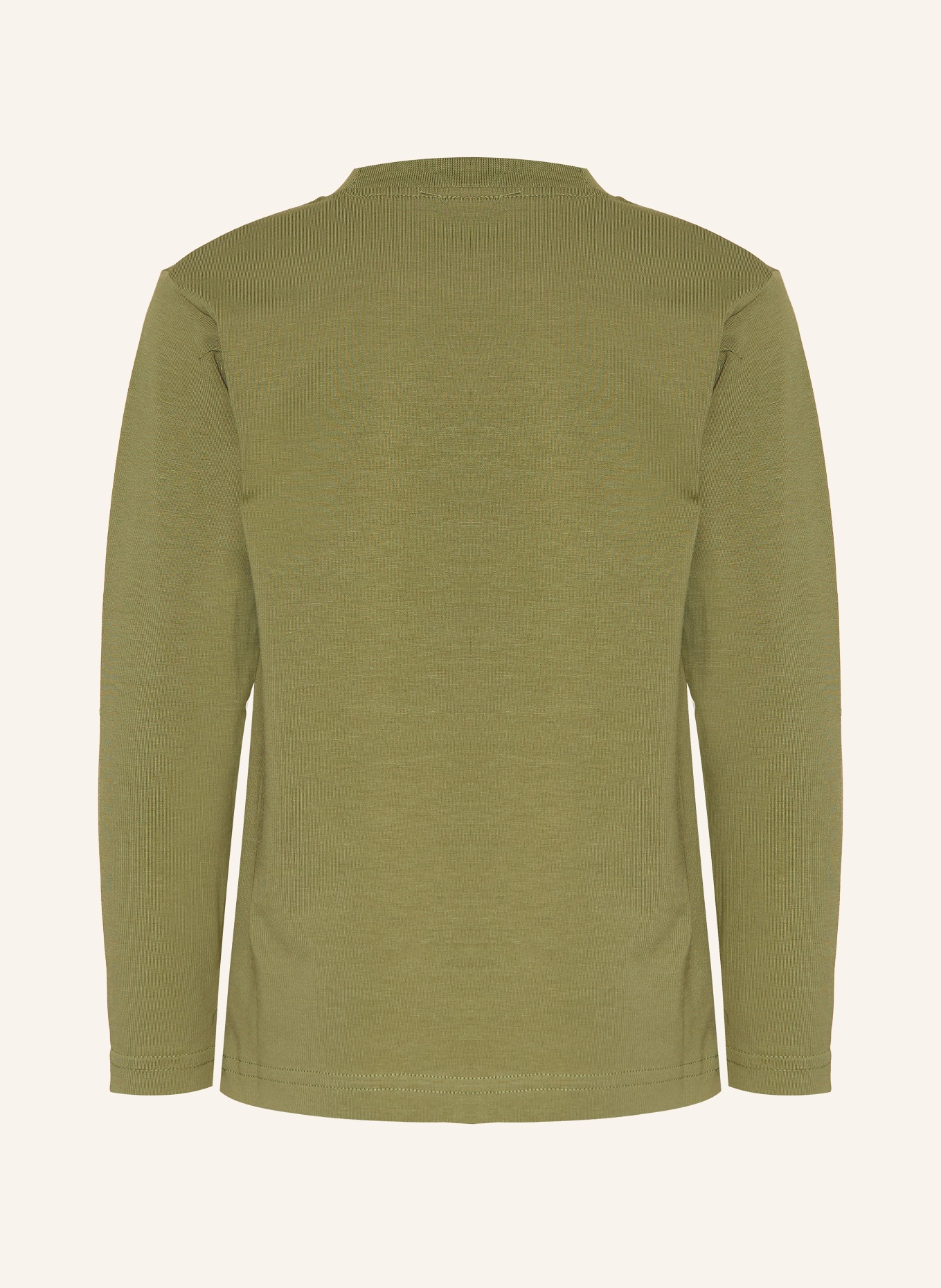 HUST and CLAIRE Longsleeve HCANTON: GRÜN / CREME / DUNKELBLAU