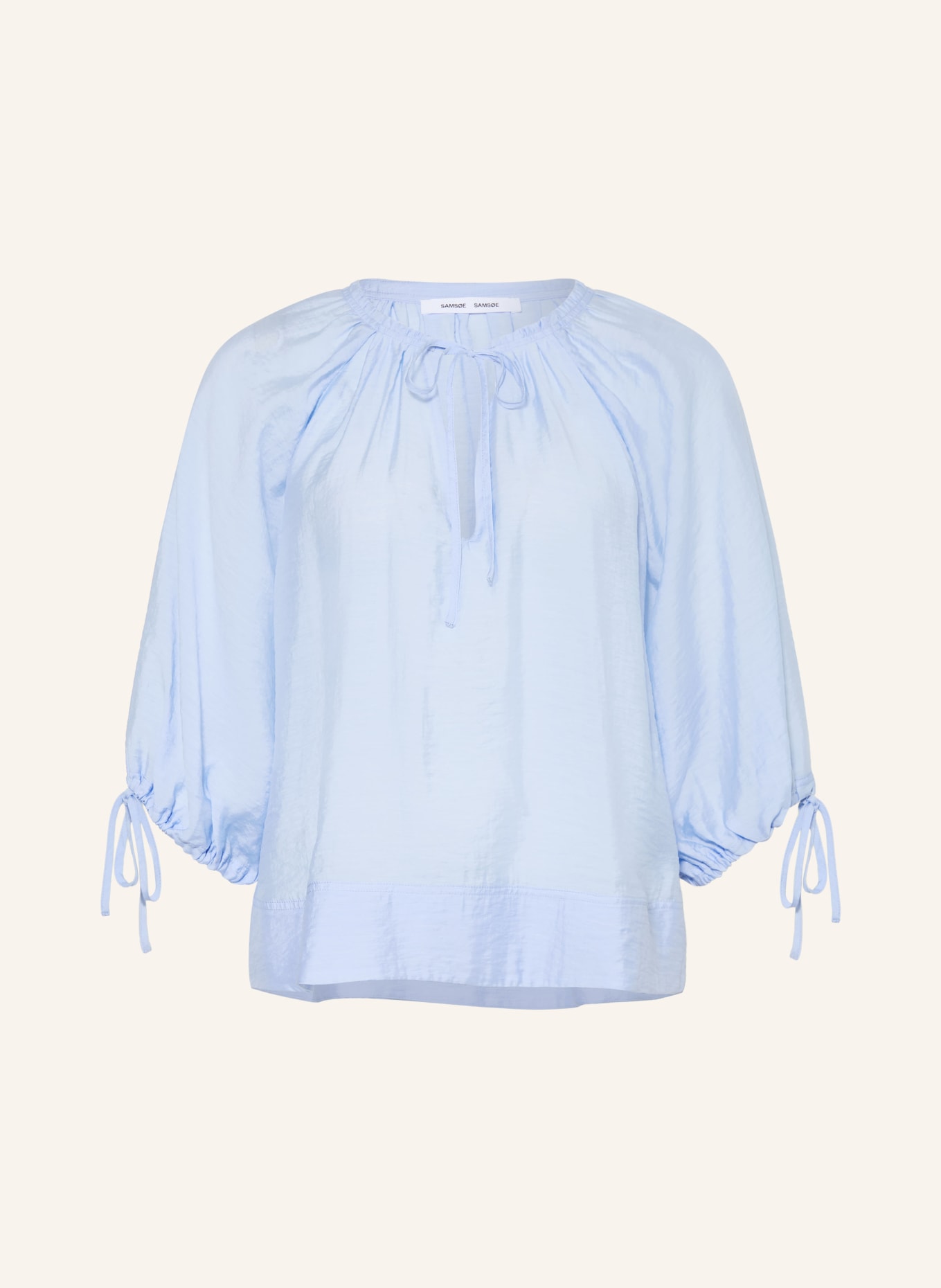 SAMSØE  SAMSØE Blusenshirt SAMETERAN: HELLBLAU