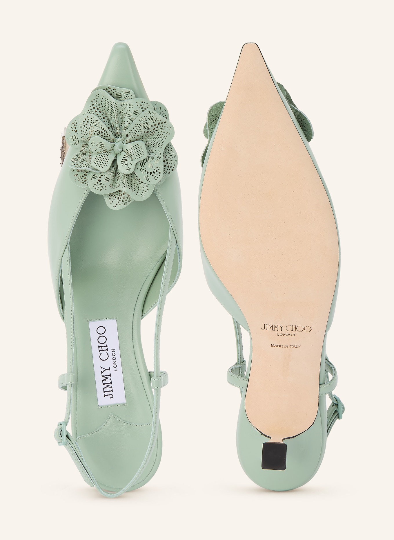 JIMMY CHOO Slingpumps MIMMI: MIĘTOWY