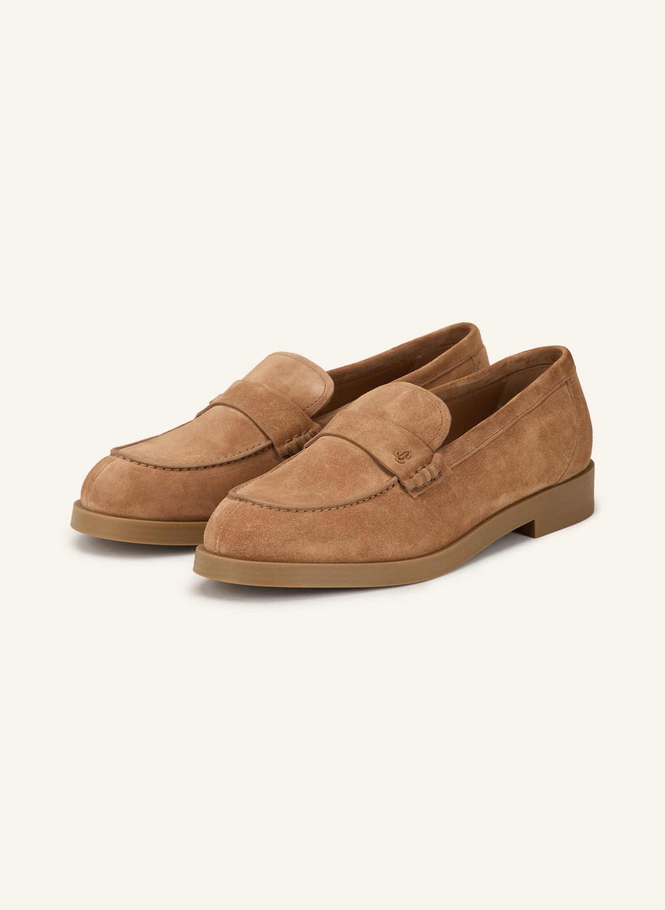 JIMMY CHOO Loafer IVY: HELLBRAUN