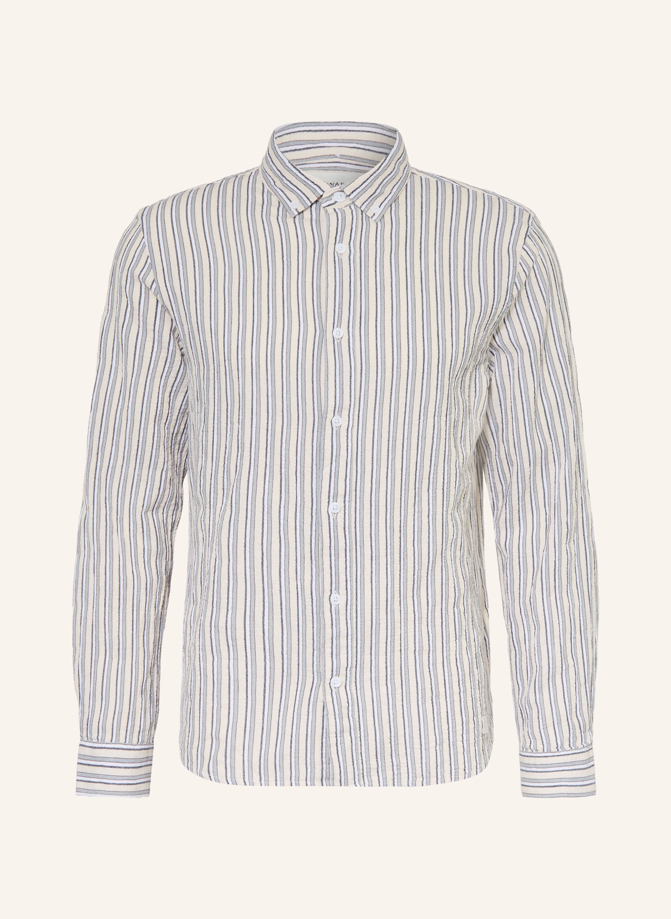 NOWADAYS Koszula Regular Fit: BEŻOWY / JASNOZIELONY / CZARNY