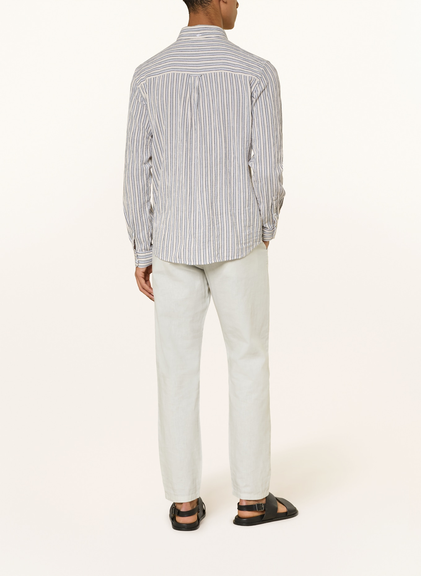 NOWADAYS Koszula Regular Fit: BEŻOWY / JASNOZIELONY / CZARNY