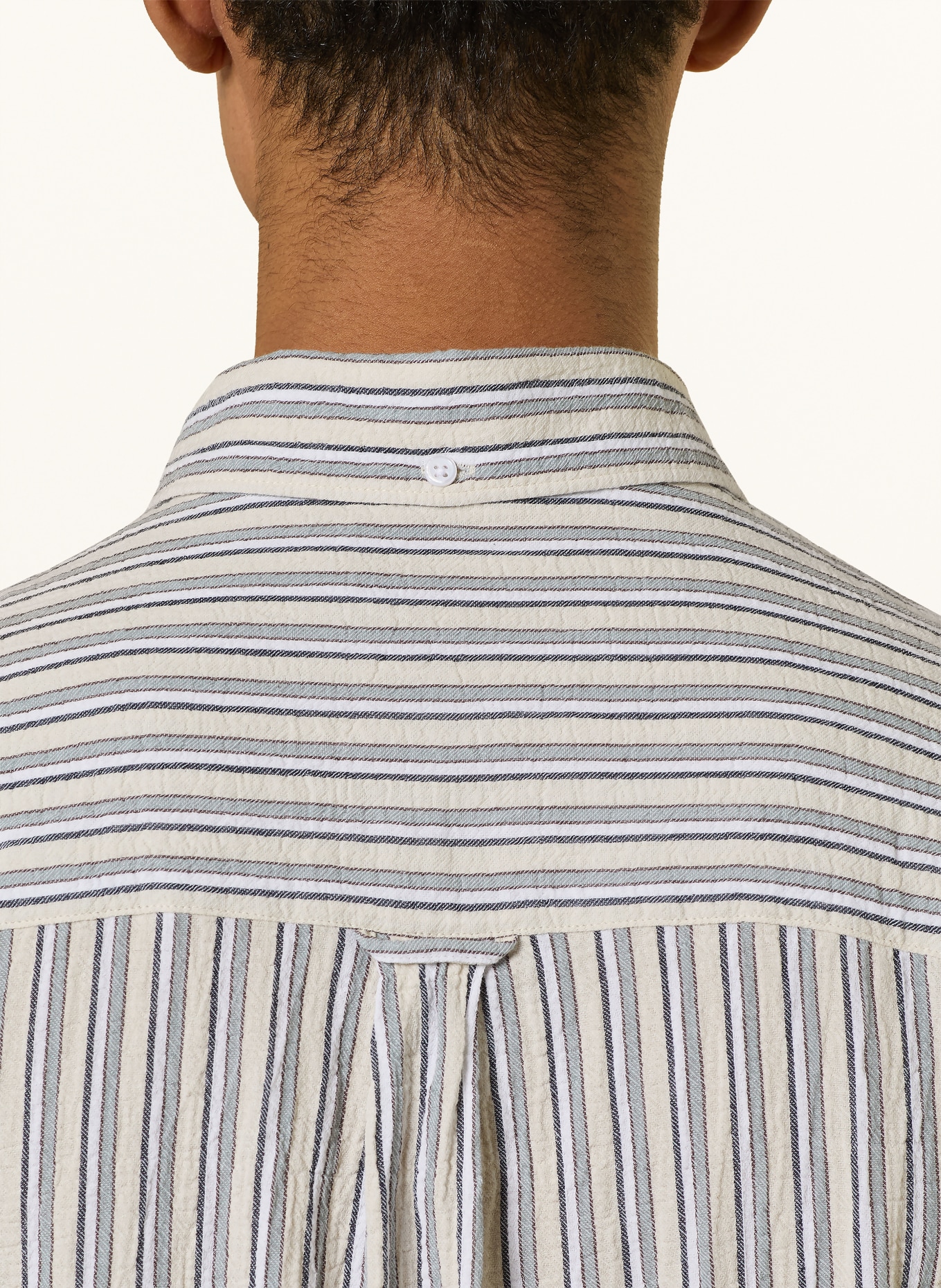 NOWADAYS Koszula Regular Fit: BEŻOWY / JASNOZIELONY / CZARNY