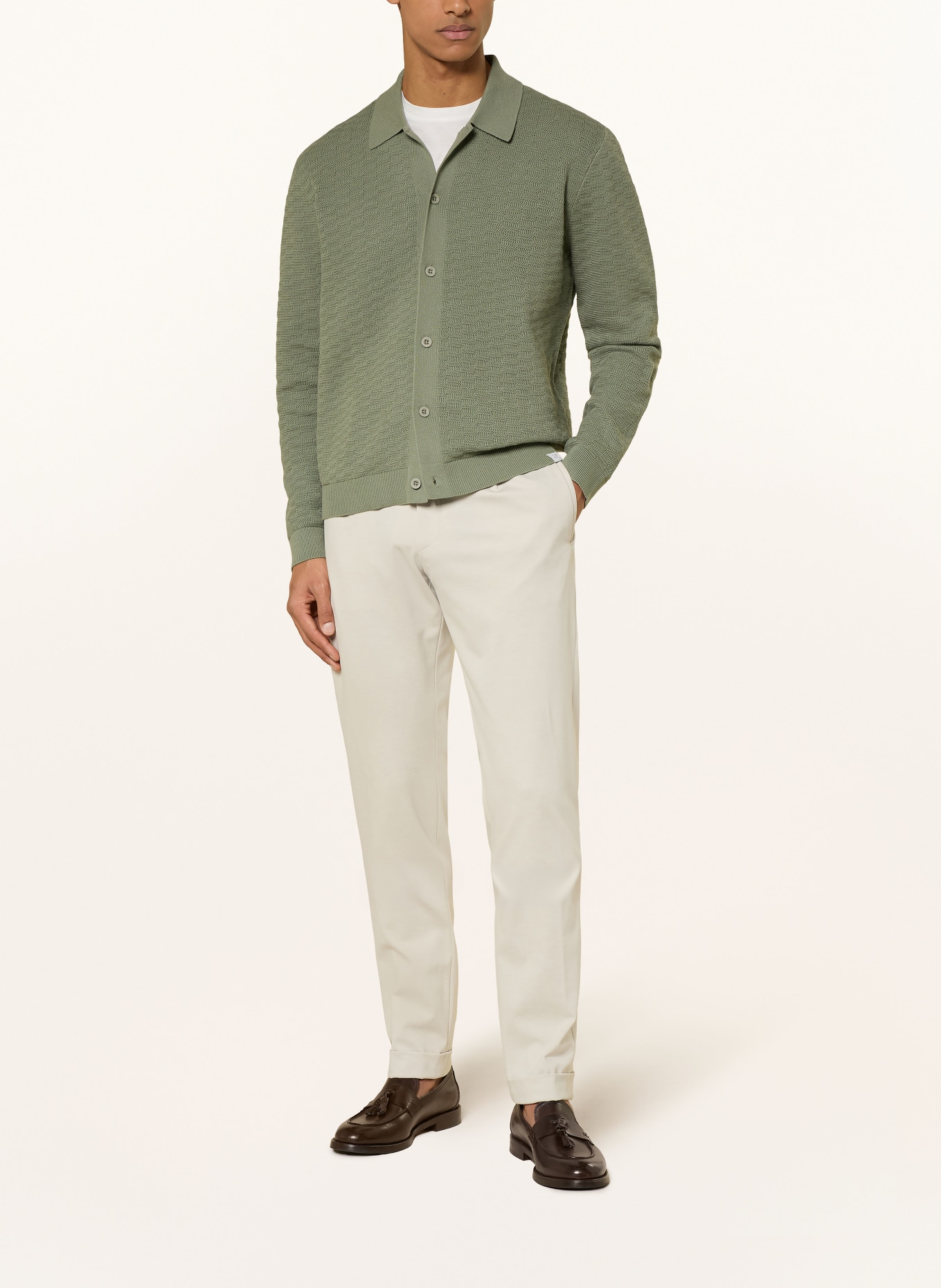 NOWADAYS Strickjacke: GRÜN