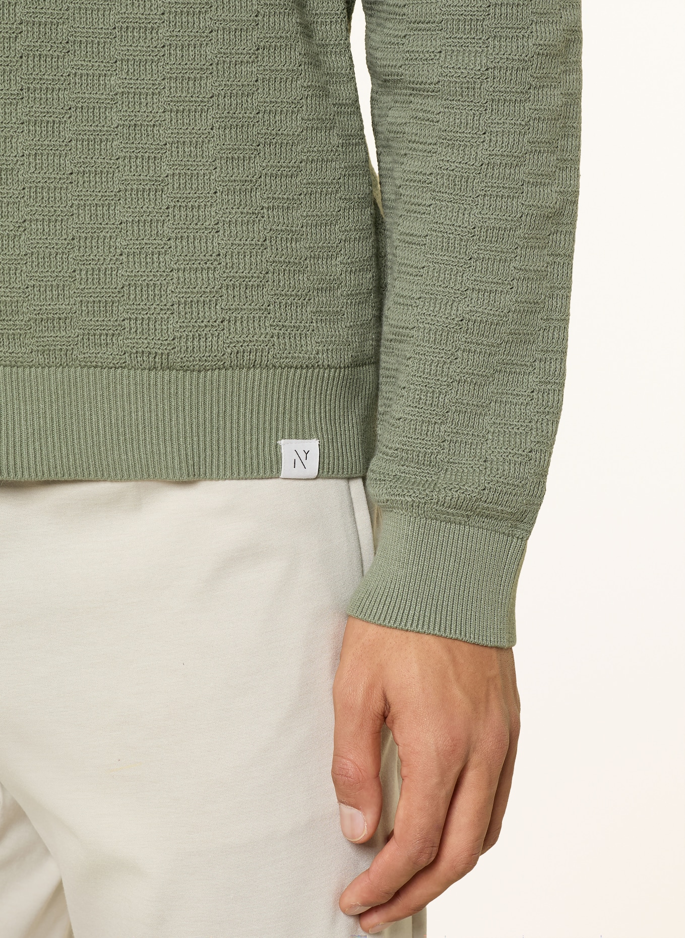 NOWADAYS Strickjacke: GRÜN