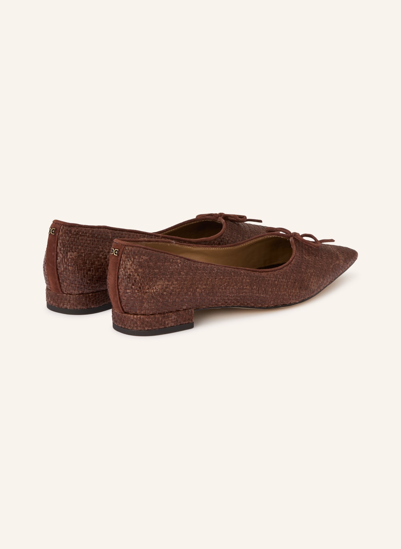 Sam Edelman ESMIRA ballerina flats: DARK BROWN