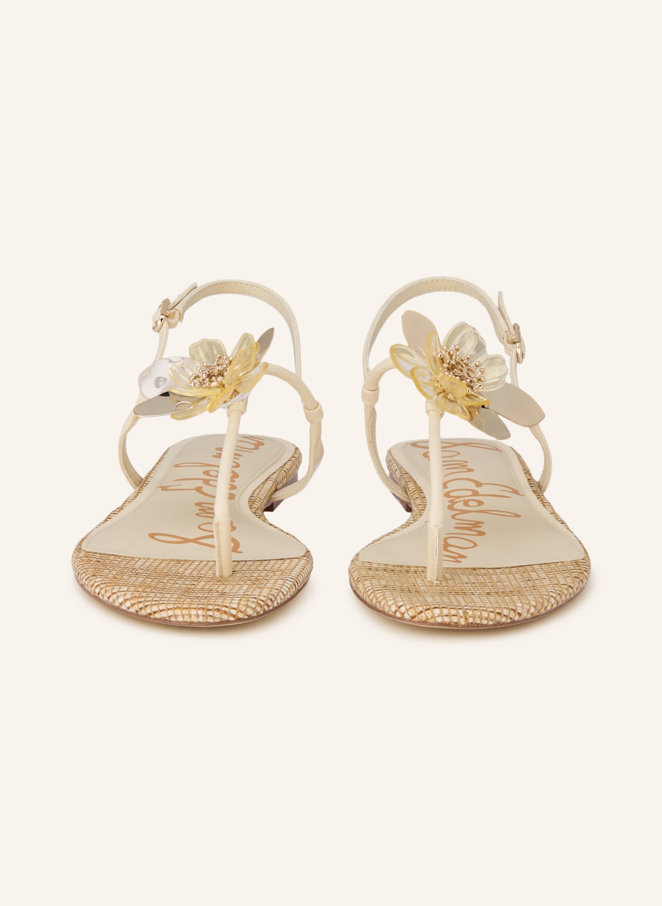 Sam Edelman EDEN toe separators: CREAM