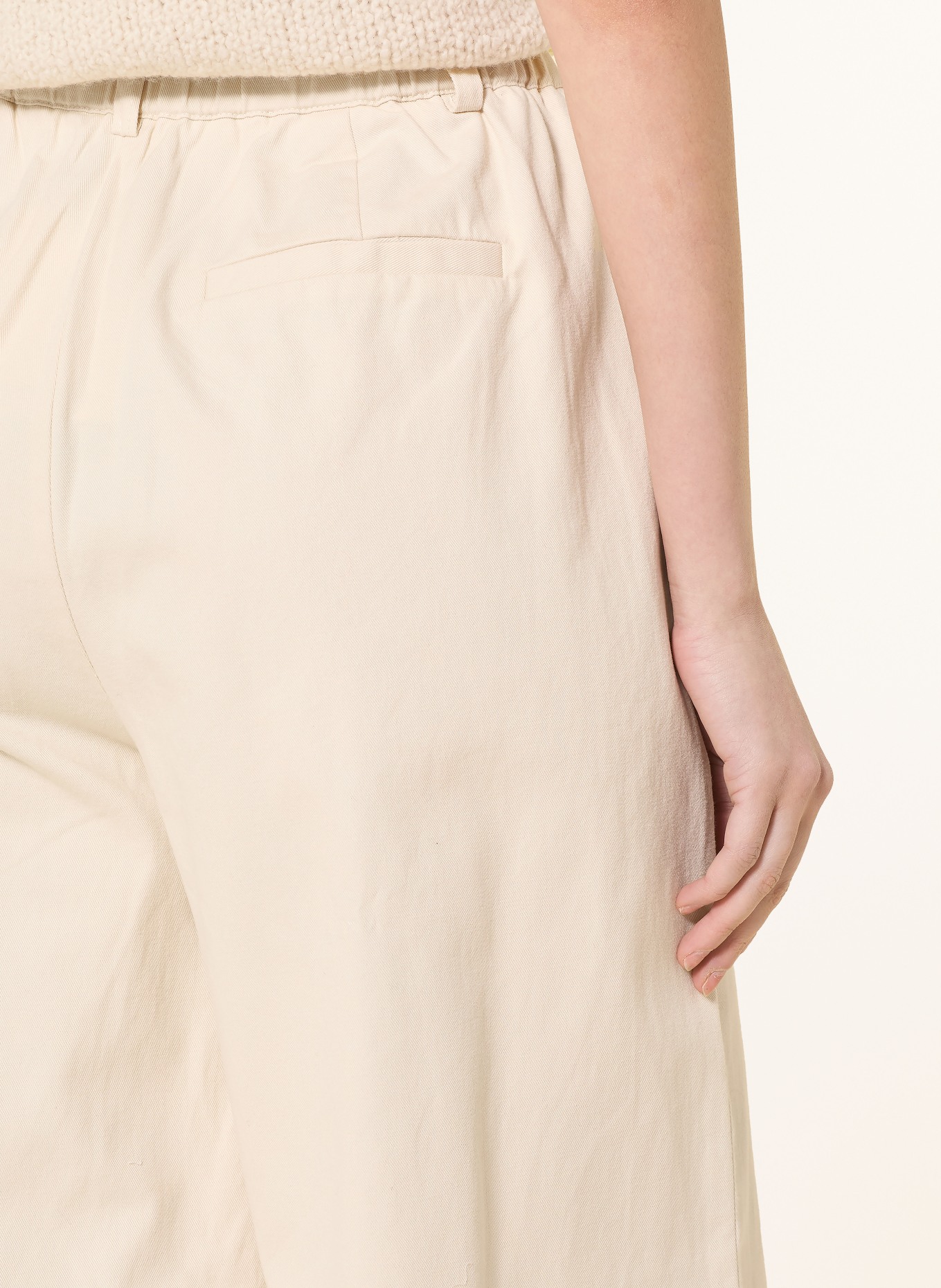 ICHI Spodnie Marlene IHGAZTO: BEŻOWY