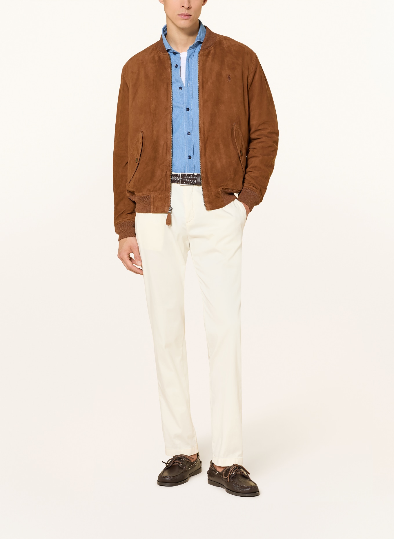 PAUL & SHARK Pantalon chino coupe classique: ÉCRU