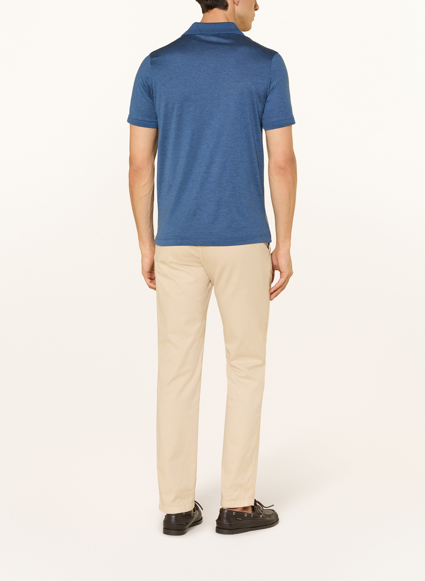 PAUL & SHARK Polo shirt with silk: BLUE