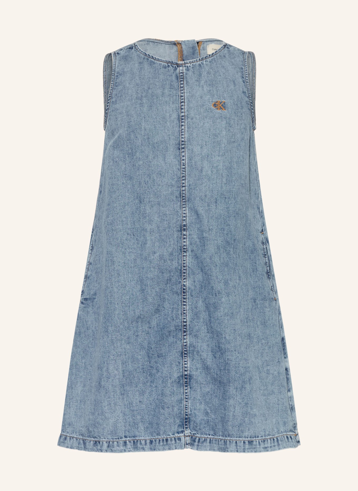 Calvin Klein Jeanskleid: HELLBLAU